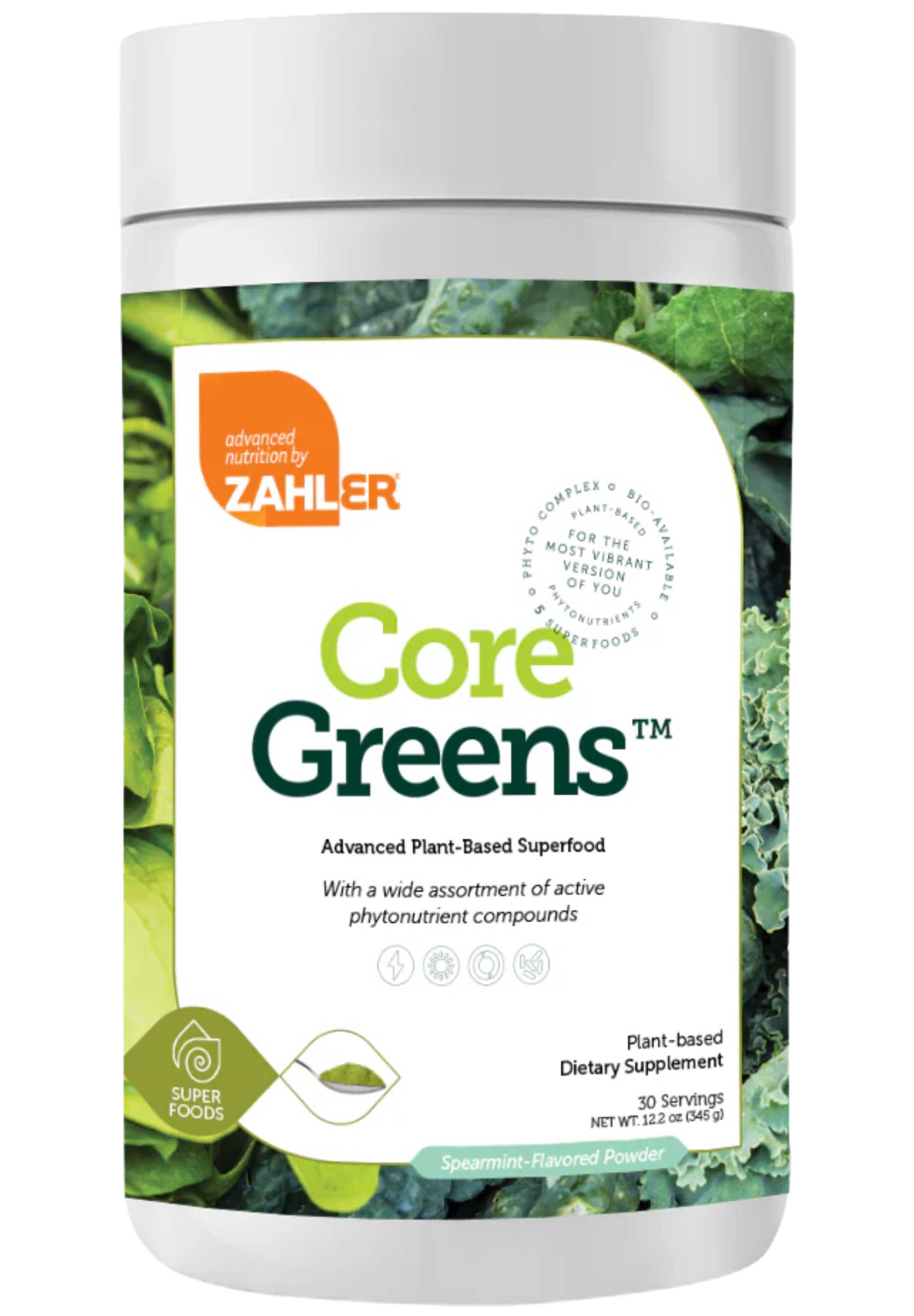 Advanced Nutrition By Zahler Core Greens Powder