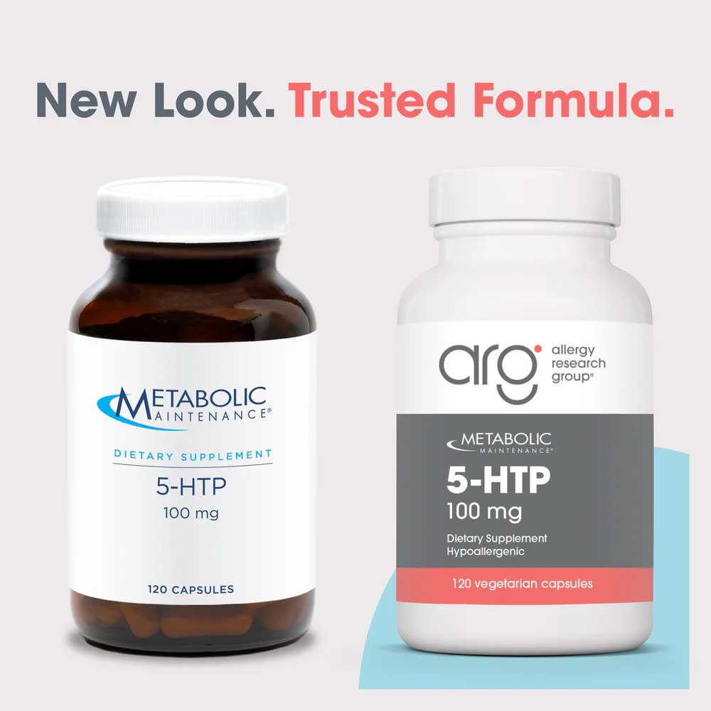 Allergy Research Group 5-HTP 100 mg (Formerly Metabolic Maintenance) New Look