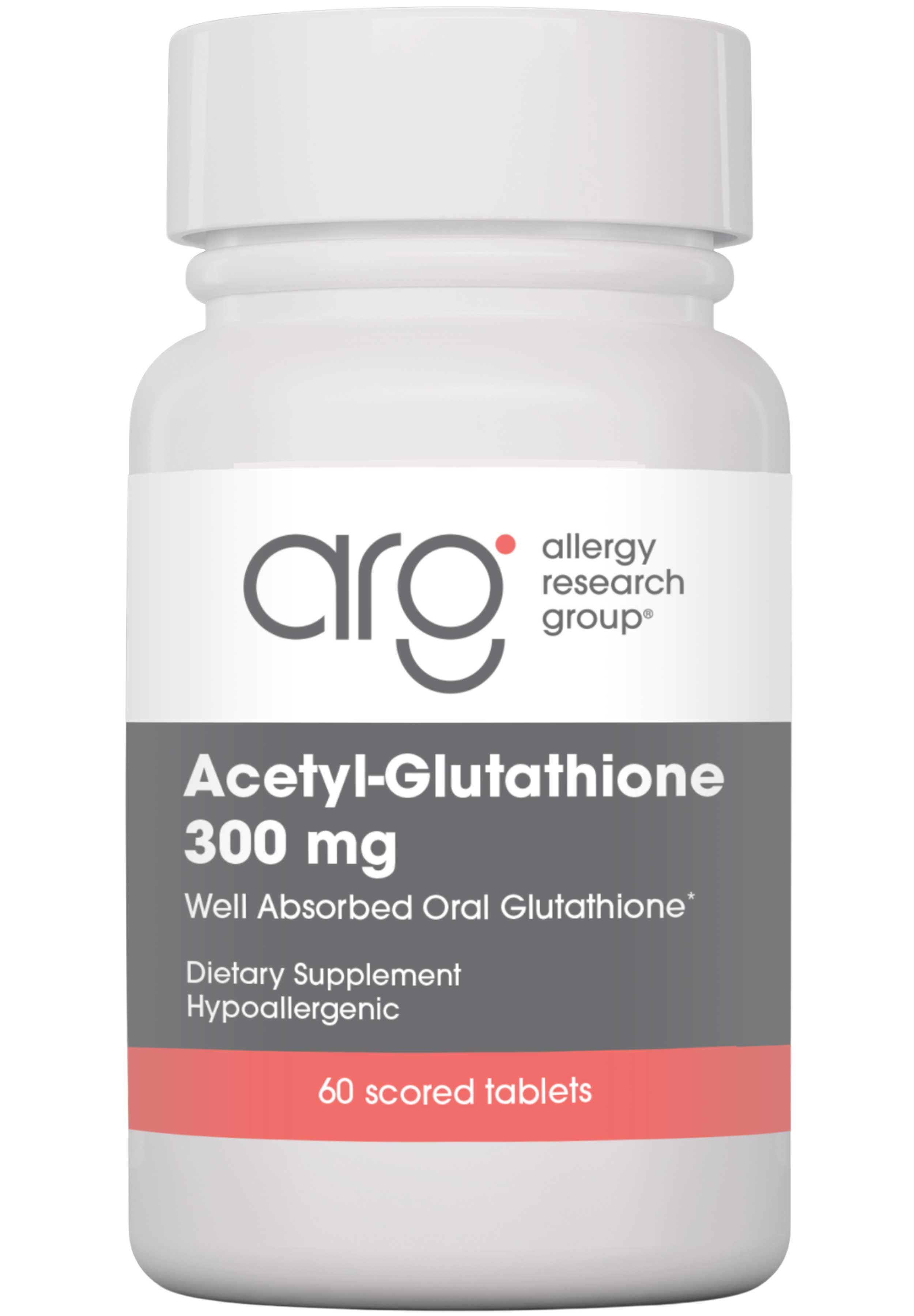 Allergy Research Group Acetyl-Glutathione 300 mg