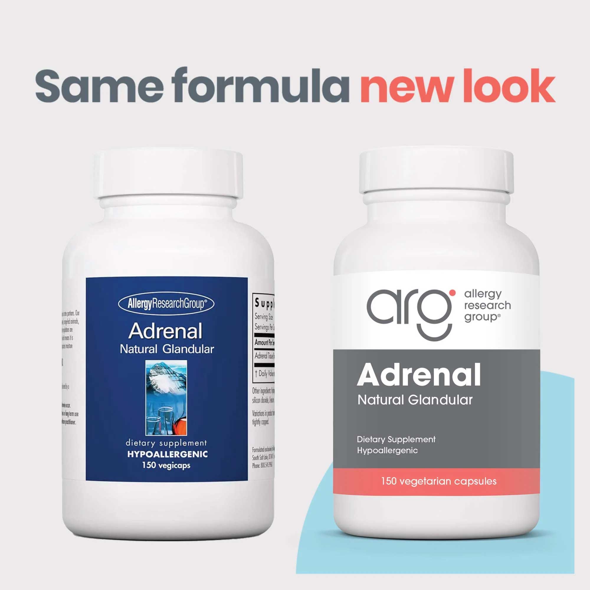 Allergy Research Group Adrenal New Look