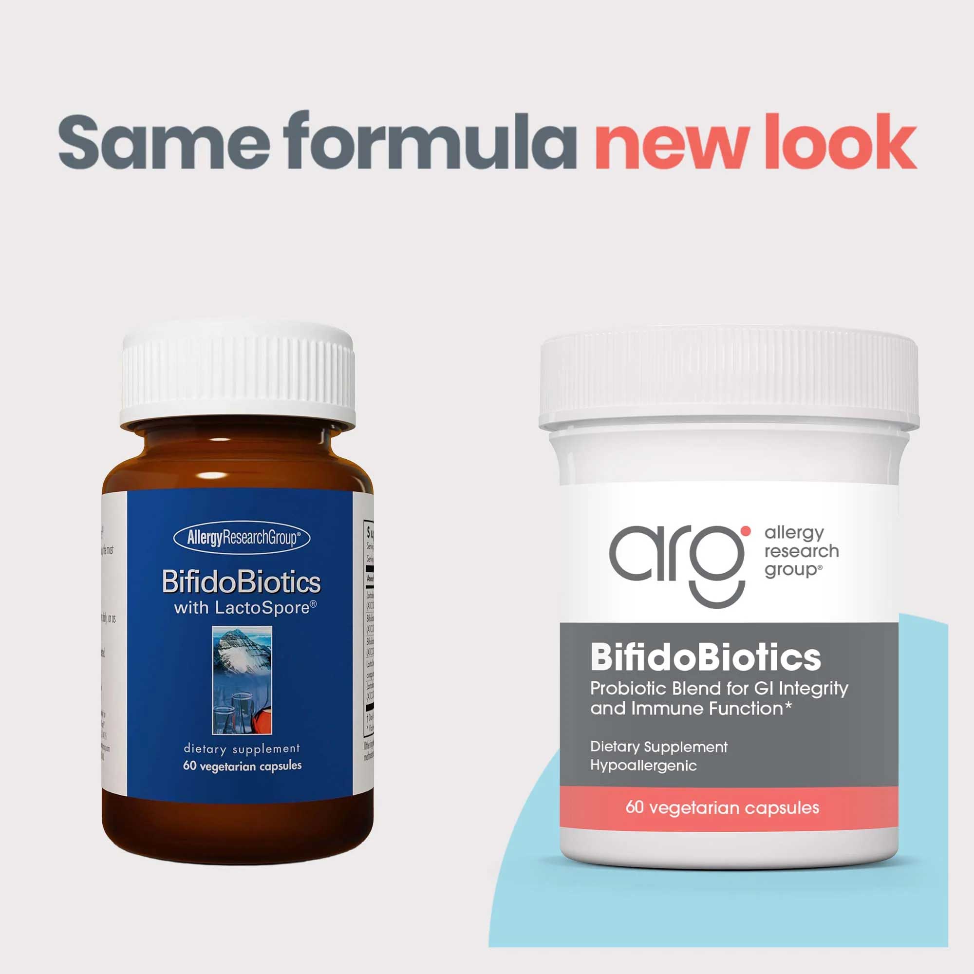 Allergy Research Group BifidoBiotics New Look
