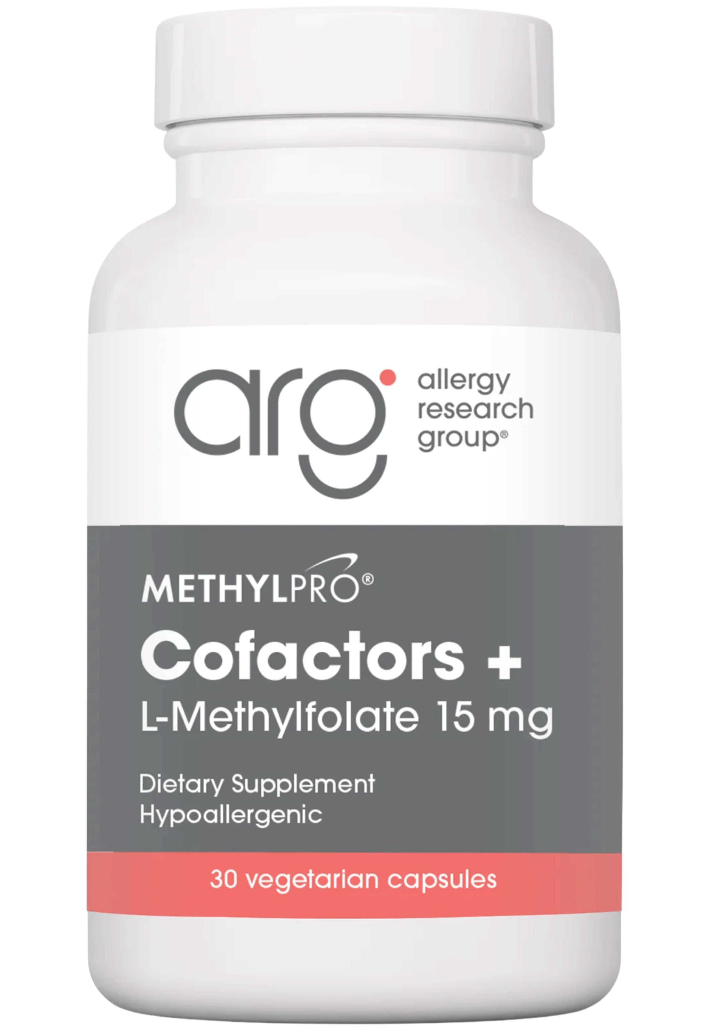 Allergy Research Group Cofactors + L-Methylfolate 15 mg (Formerly MethylPro)