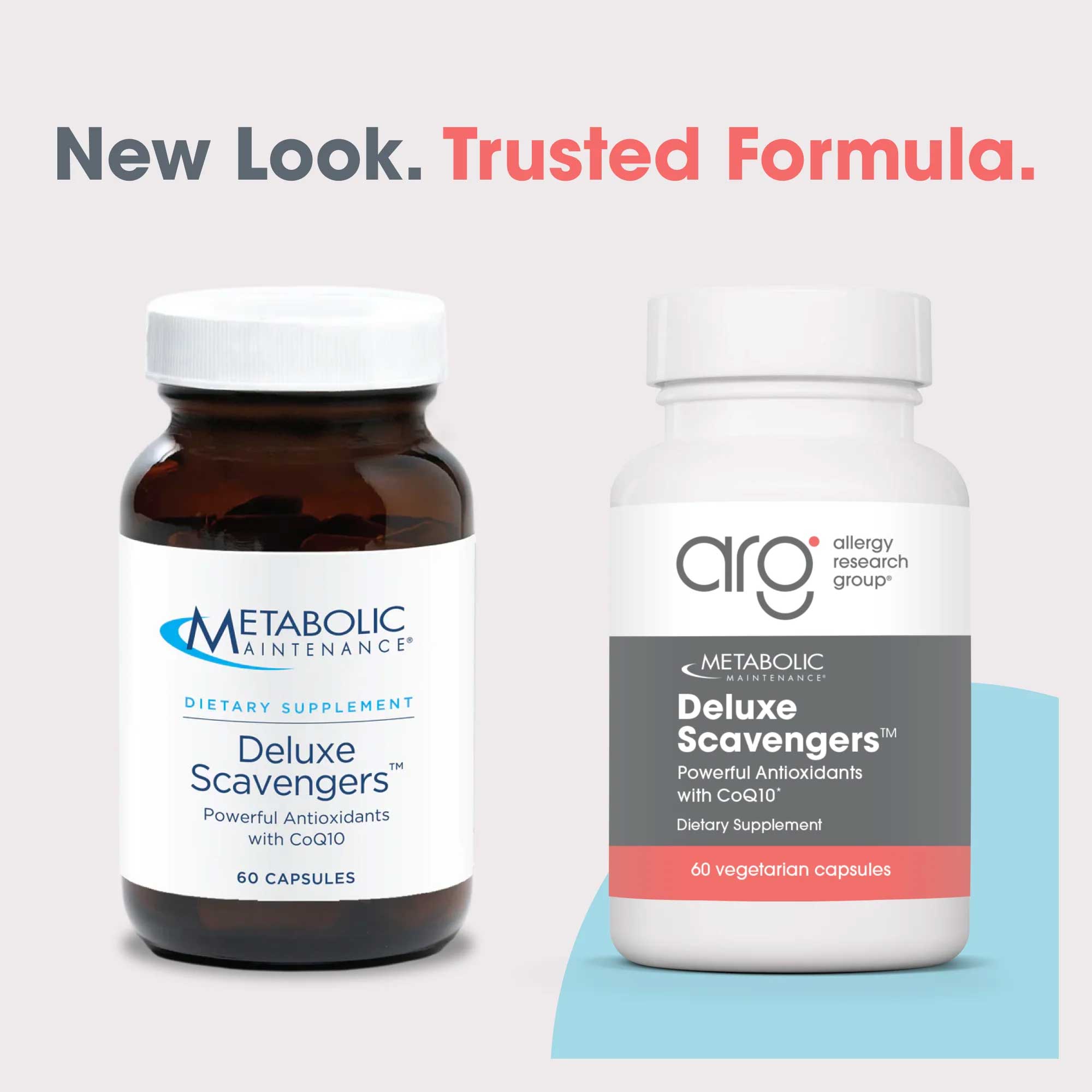 Allergy Research Group Deluxe Scavengers (Formerly Metabolic Maintenance) New Look