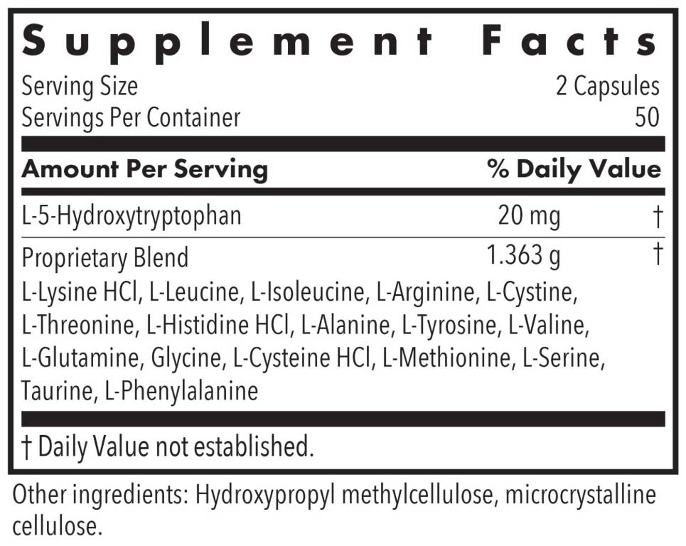Allergy Research Group Free Aminos Ingredients