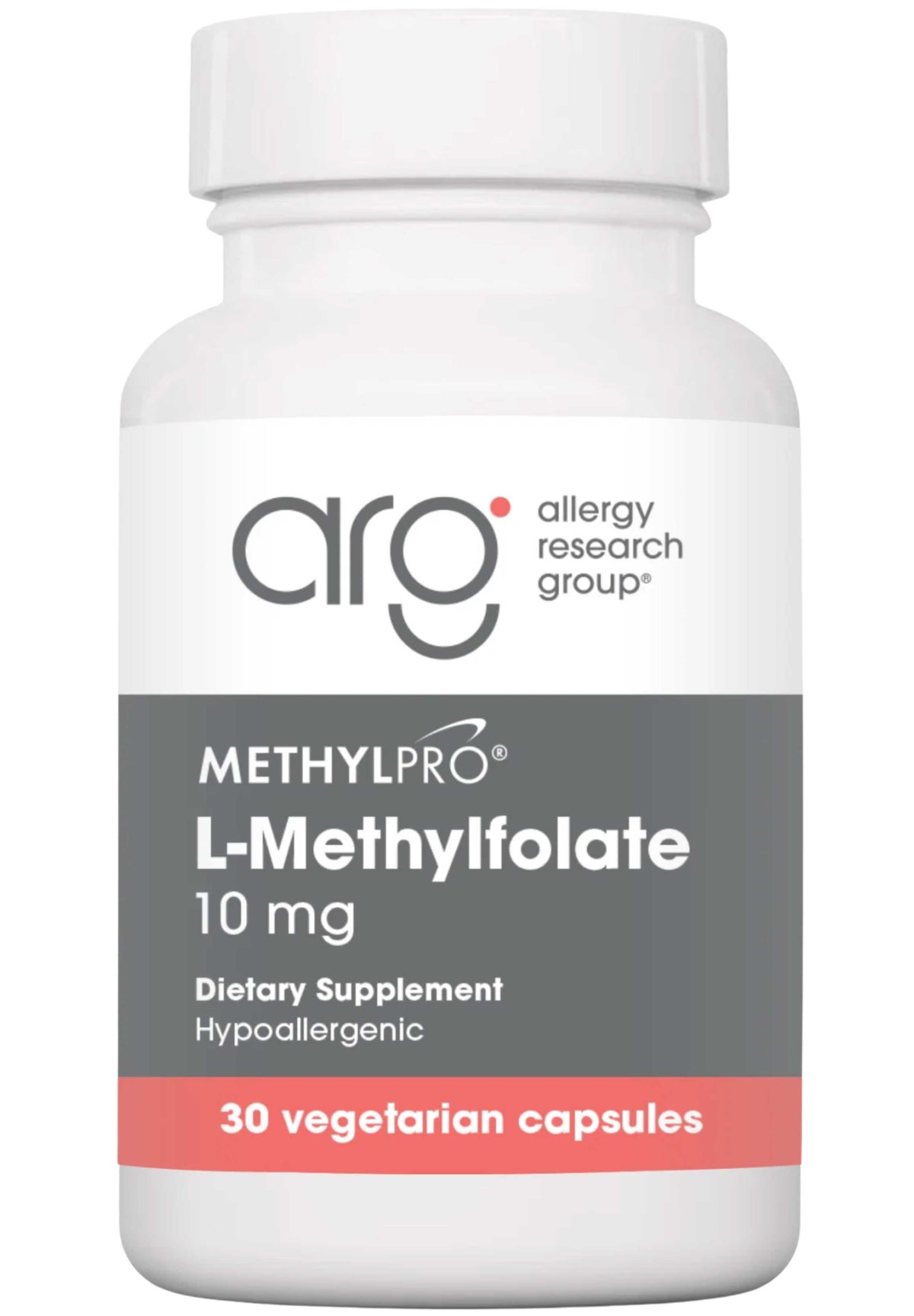 Allergy Research Group L-Methylfolate 10 mg (Formerly MethylPro)