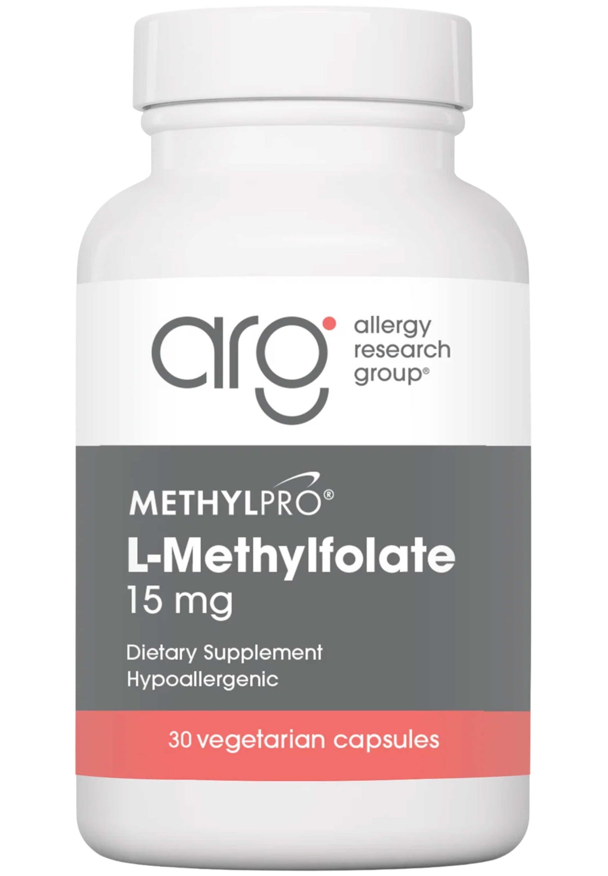 Allergy Research Group L-Methylfolate 15 mg (Formerly MethylPro)