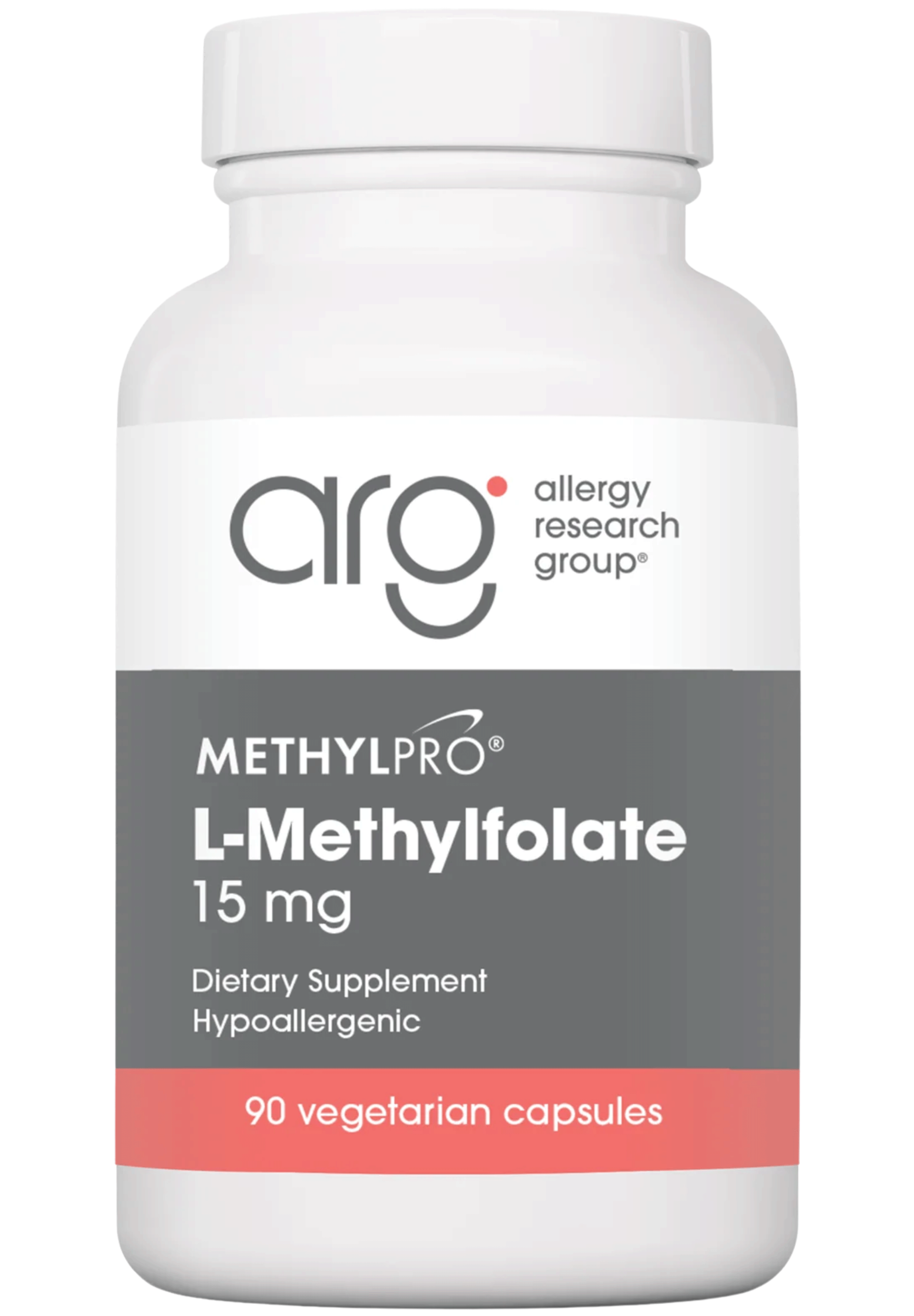 Allergy Research Group L-Methylfolate 15 mg (Formerly MethylPro)