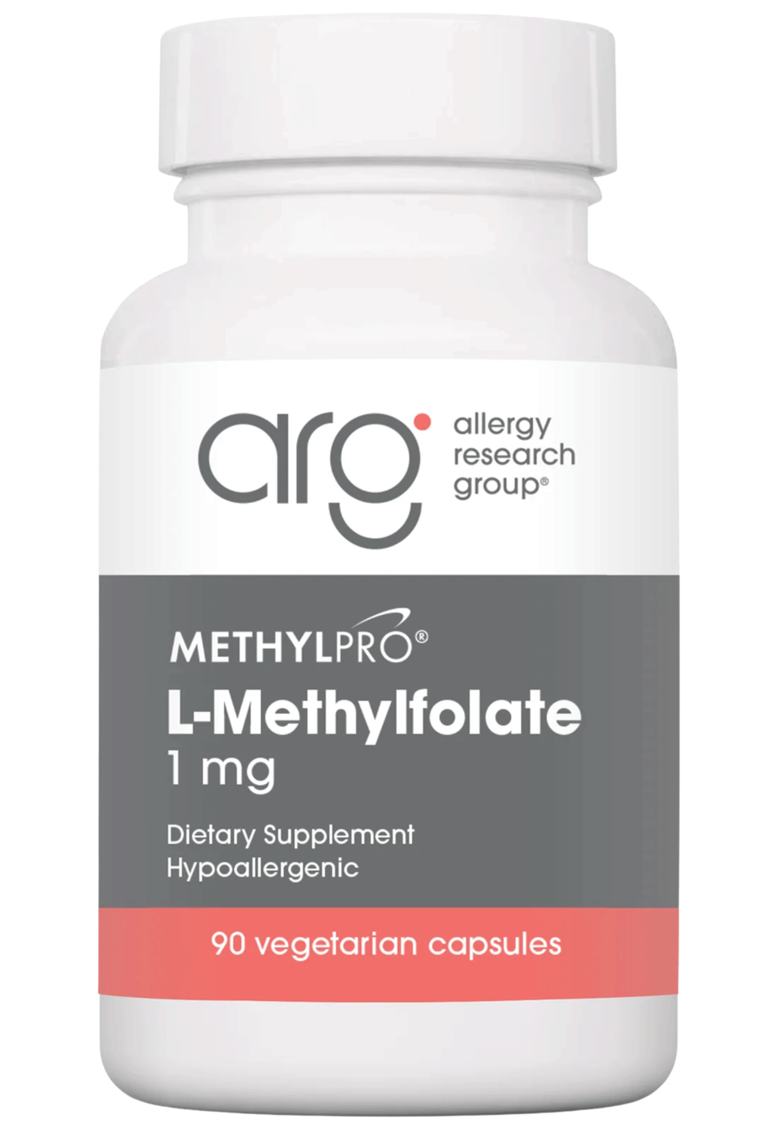 Allergy Research Group L-Methylfolate 1 mg (Formerly MethylPro)