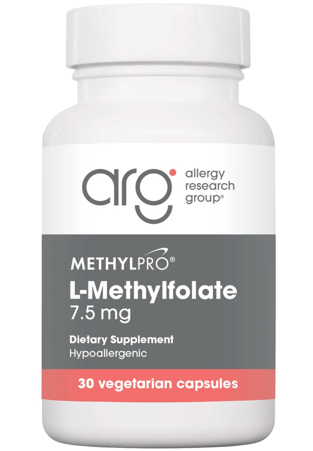 Allergy Research Group L-Methylfolate 7.5 mg (Formerly MethylPro)