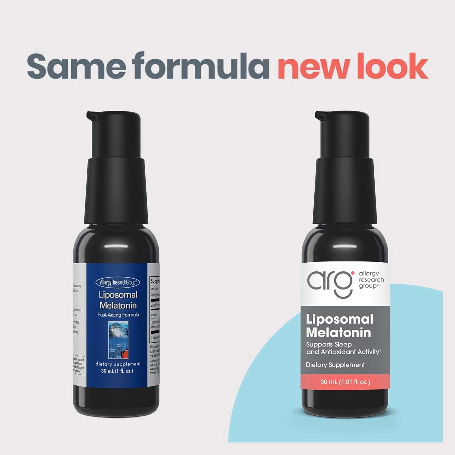 Allergy Research Group Liposomal Melatonin New Look