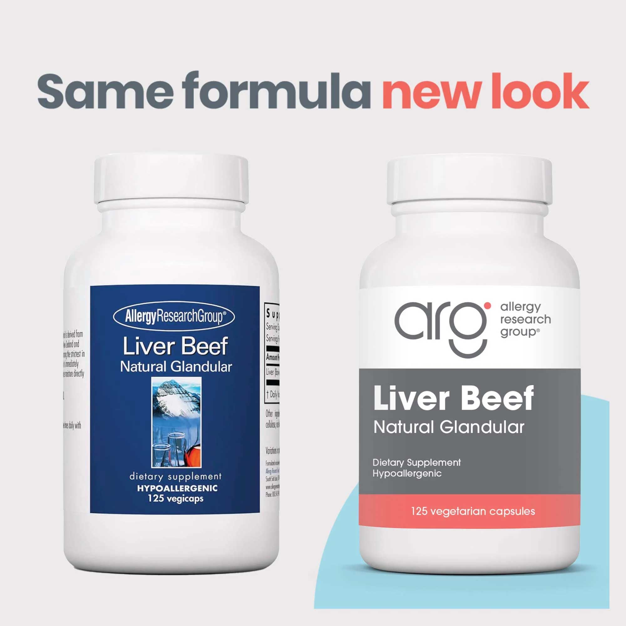 Allergy Research Group Liver Beef New Look