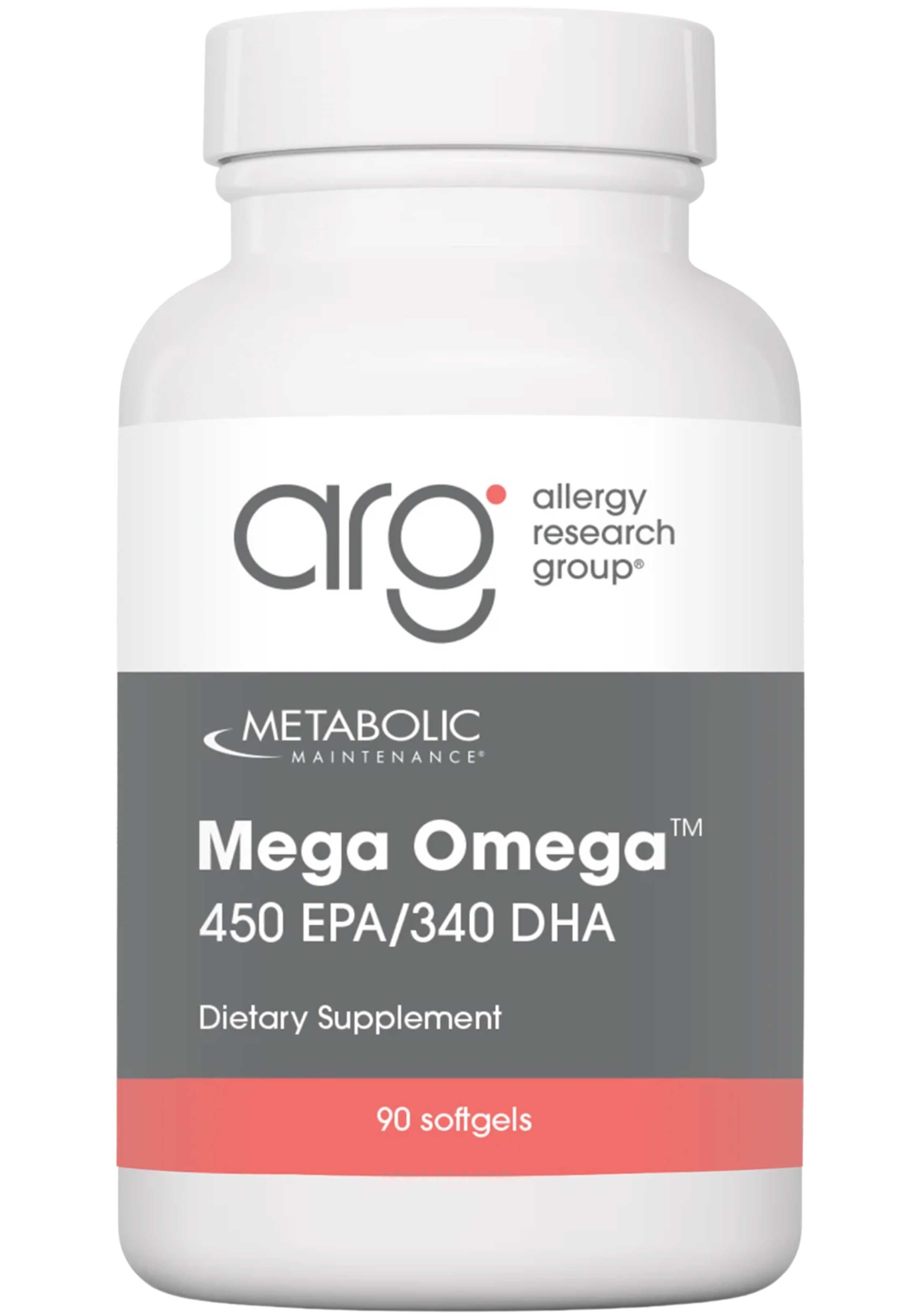 Allergy Research Group Mega Omega Extra Strength (Formerly Metabolic Maintenance)