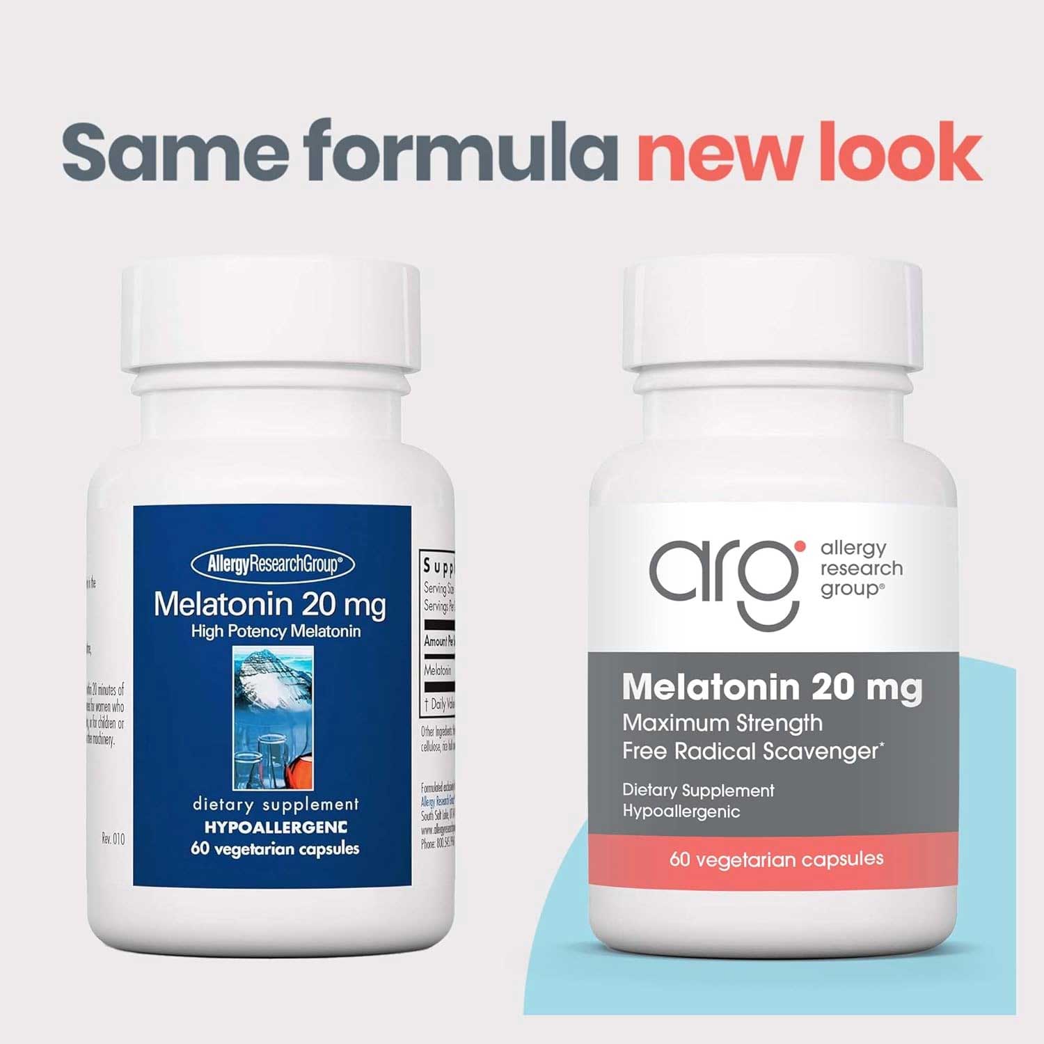 Allergy Research Group Melatonin 20 mg New Look