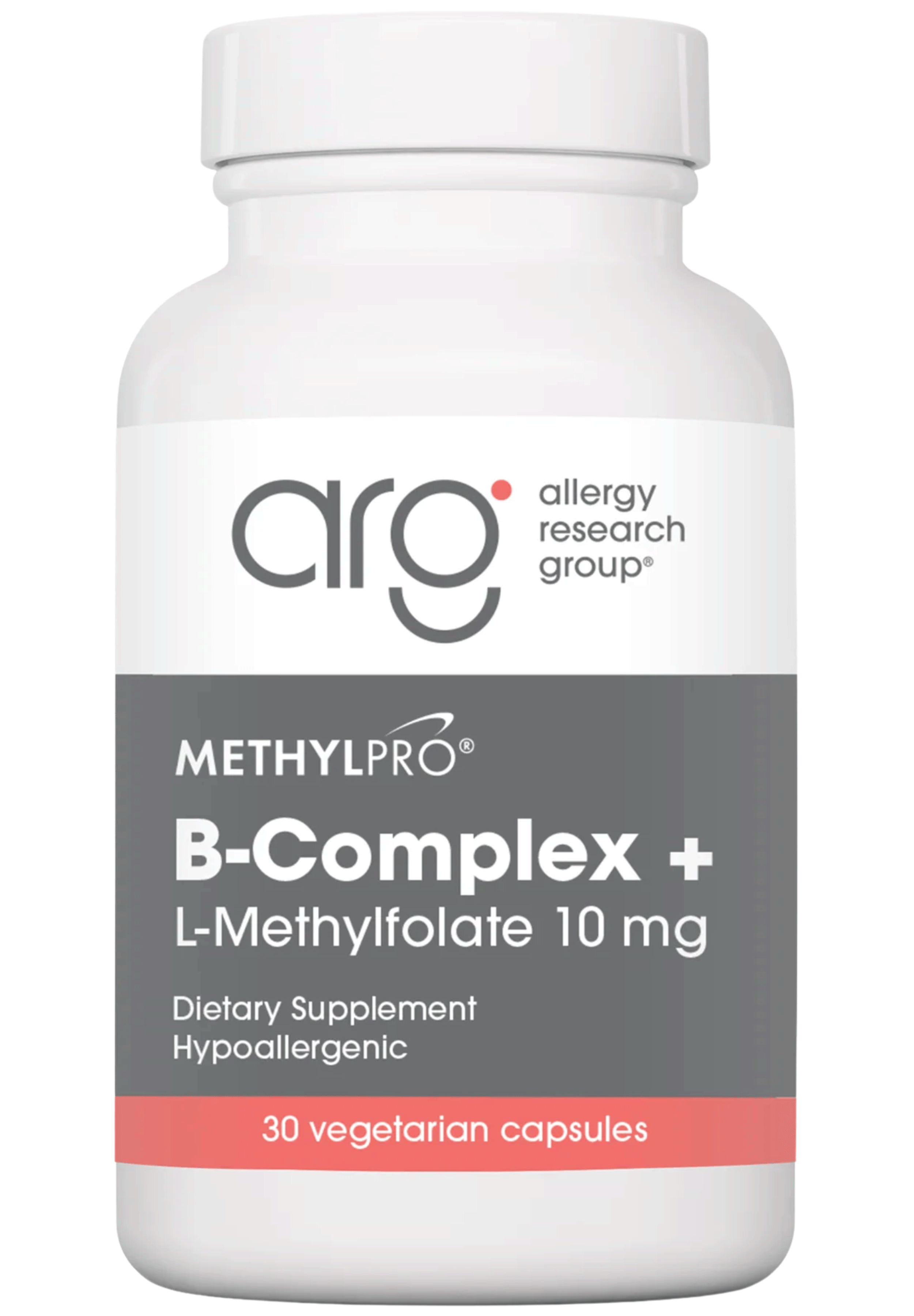 Allergy Research Group MethylPro B-Complex + L-Methylfolate 10 mg (Formerly MethylPro)