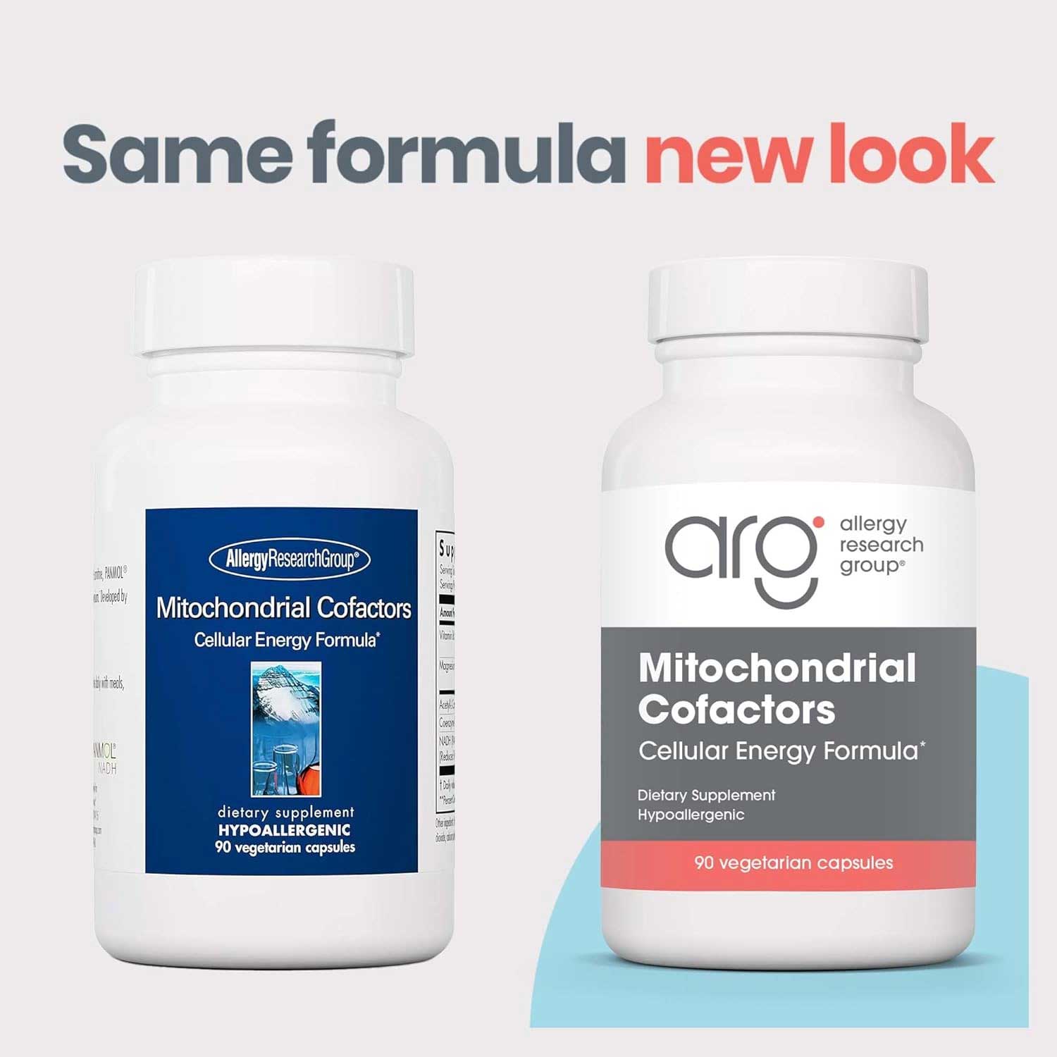 Allergy Research Group Mitochondrial Cofactors New Look