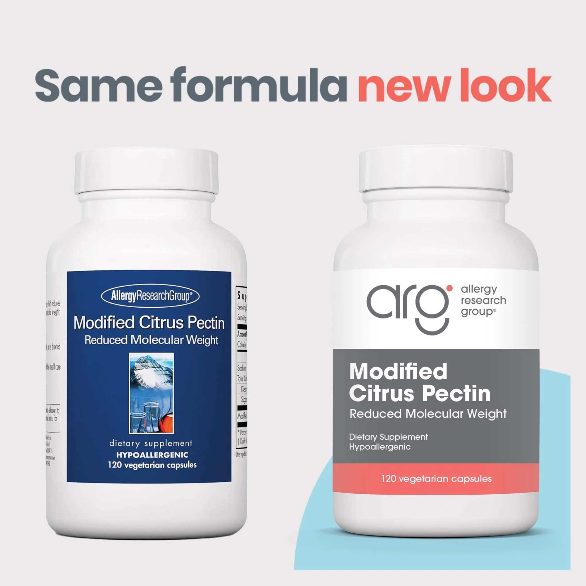 Allergy Research Group Modified Citrus Pectin New Look