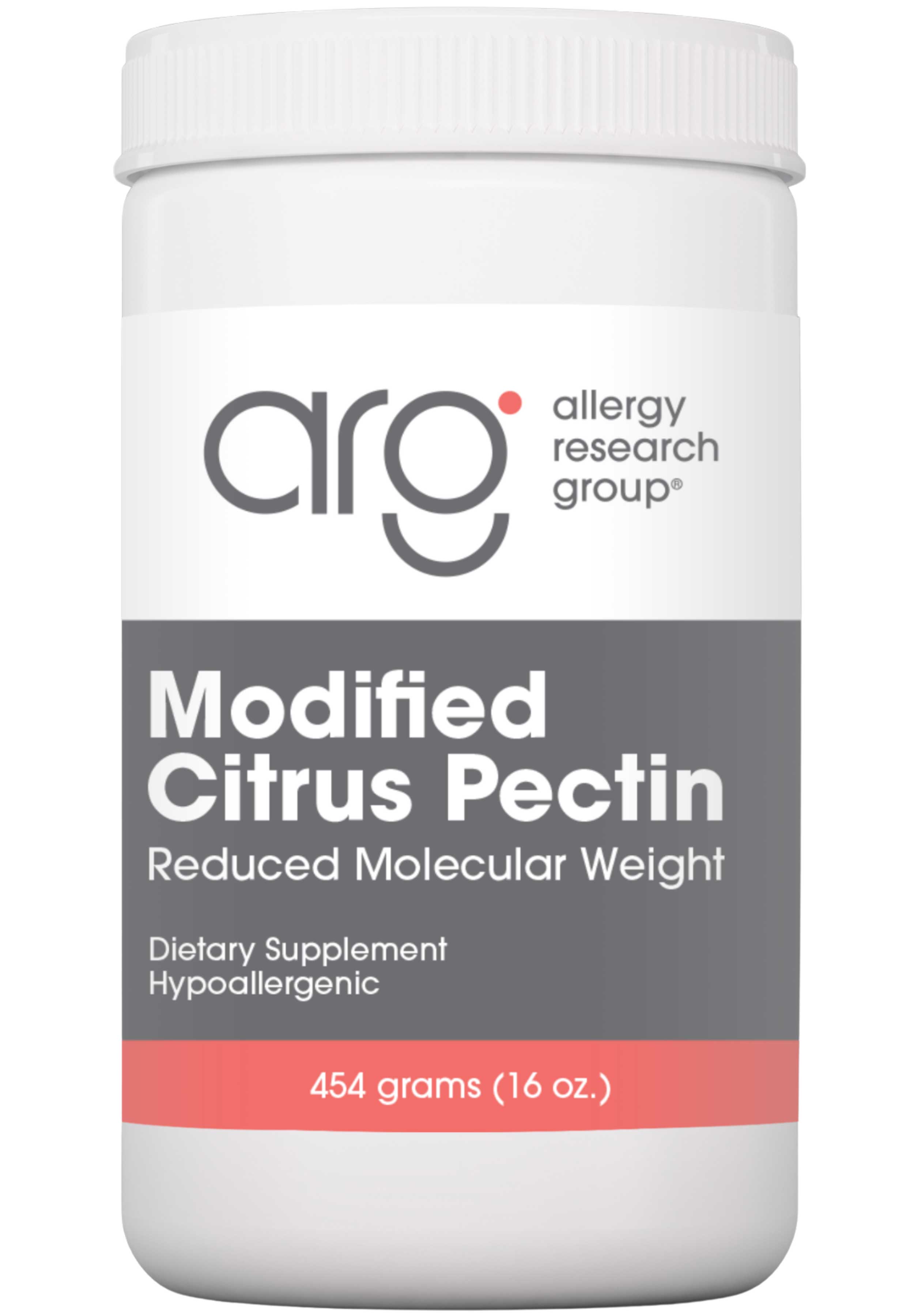 Allergy Research Group Modified Citrus Pectin Powder