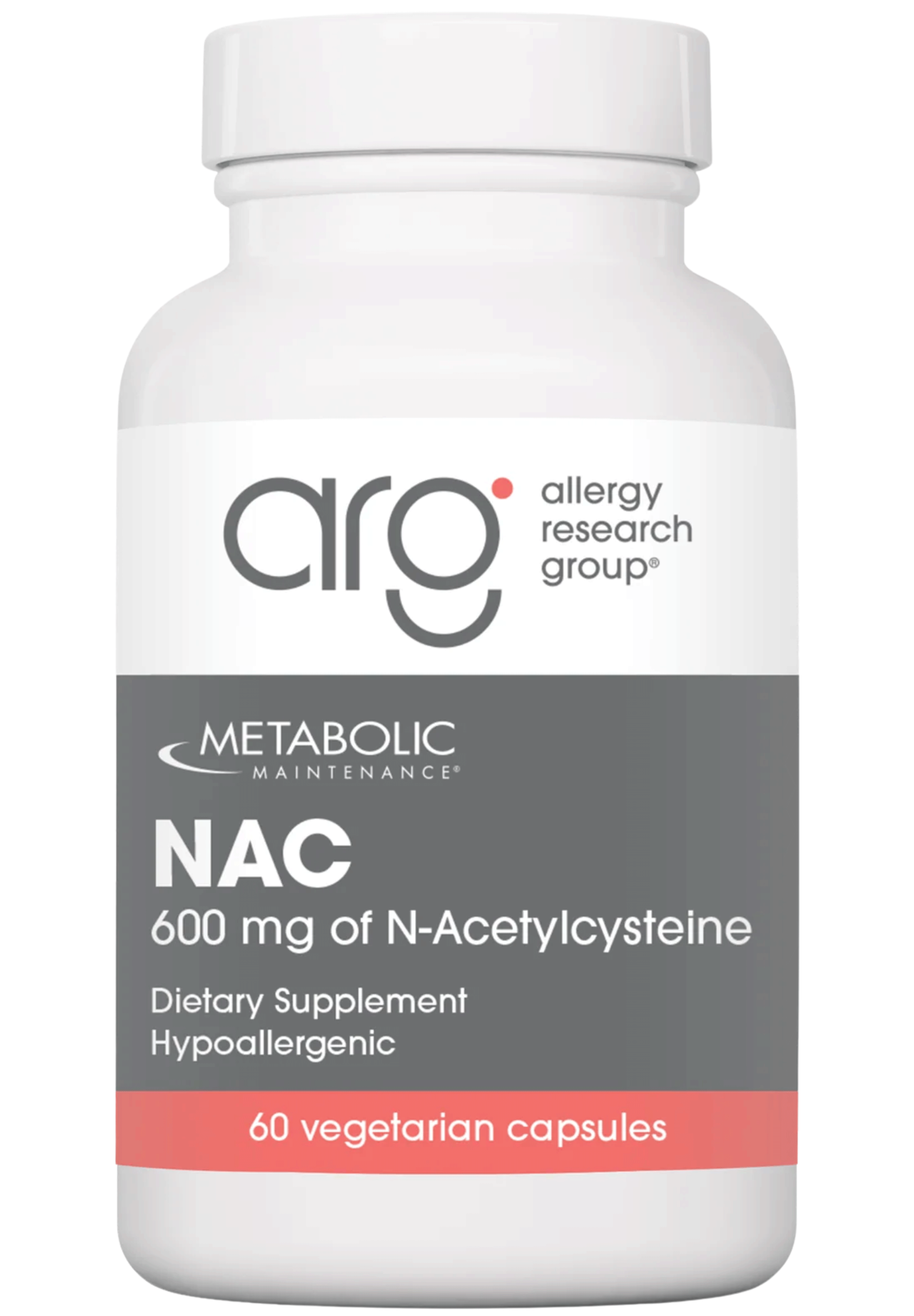 Allergy Research Group NAC 600 mg (Formerly Metabolic Maintenance)