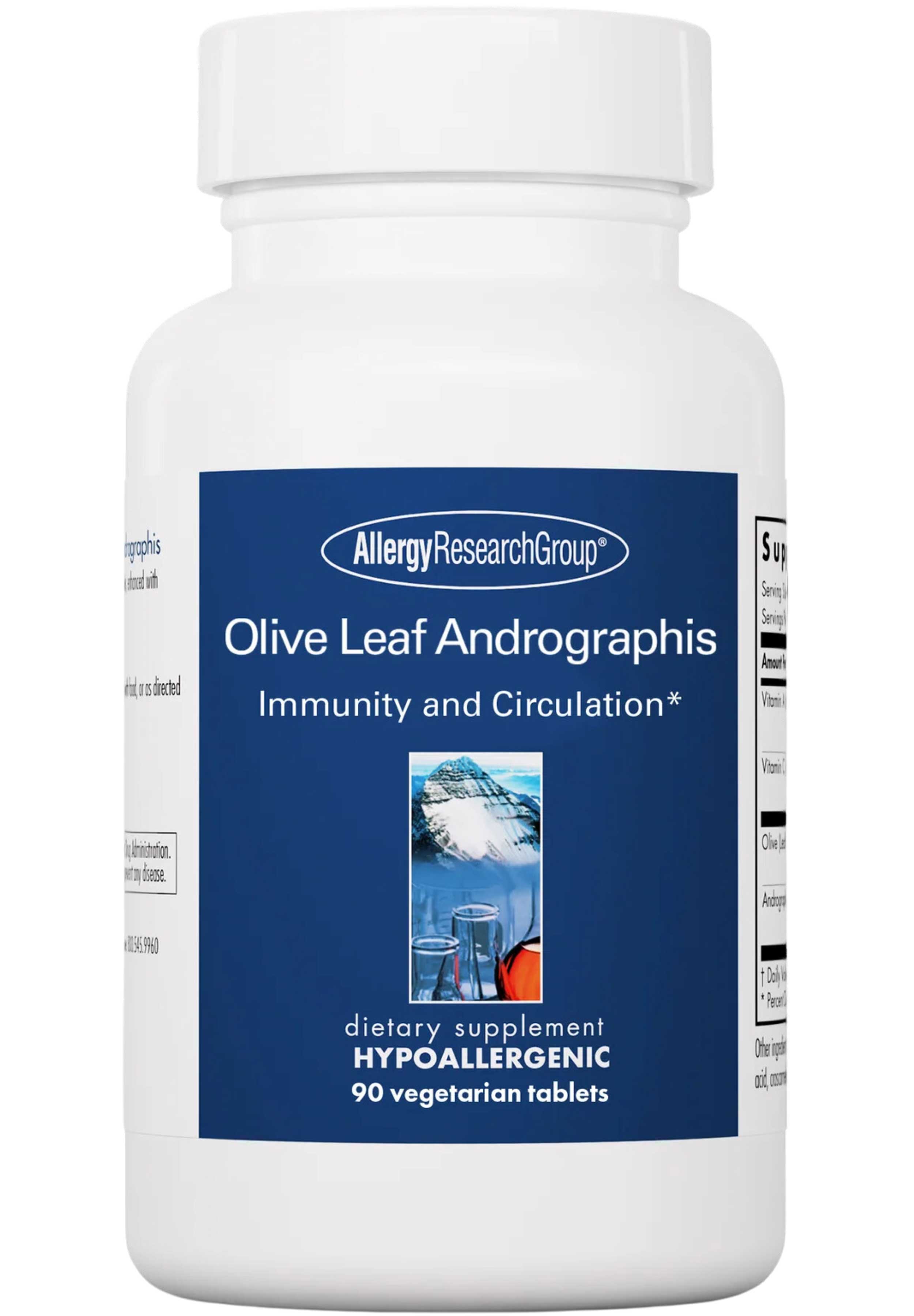 Allergy Research Group Olive Leaf Andrographis (Formerly Prolive)
