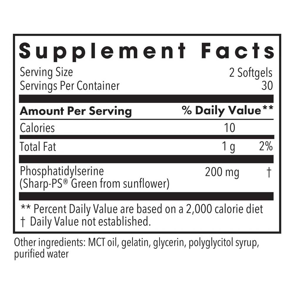 Allergy Research Group PS-100 (Formerly Metabolic Maintenance) Ingredients