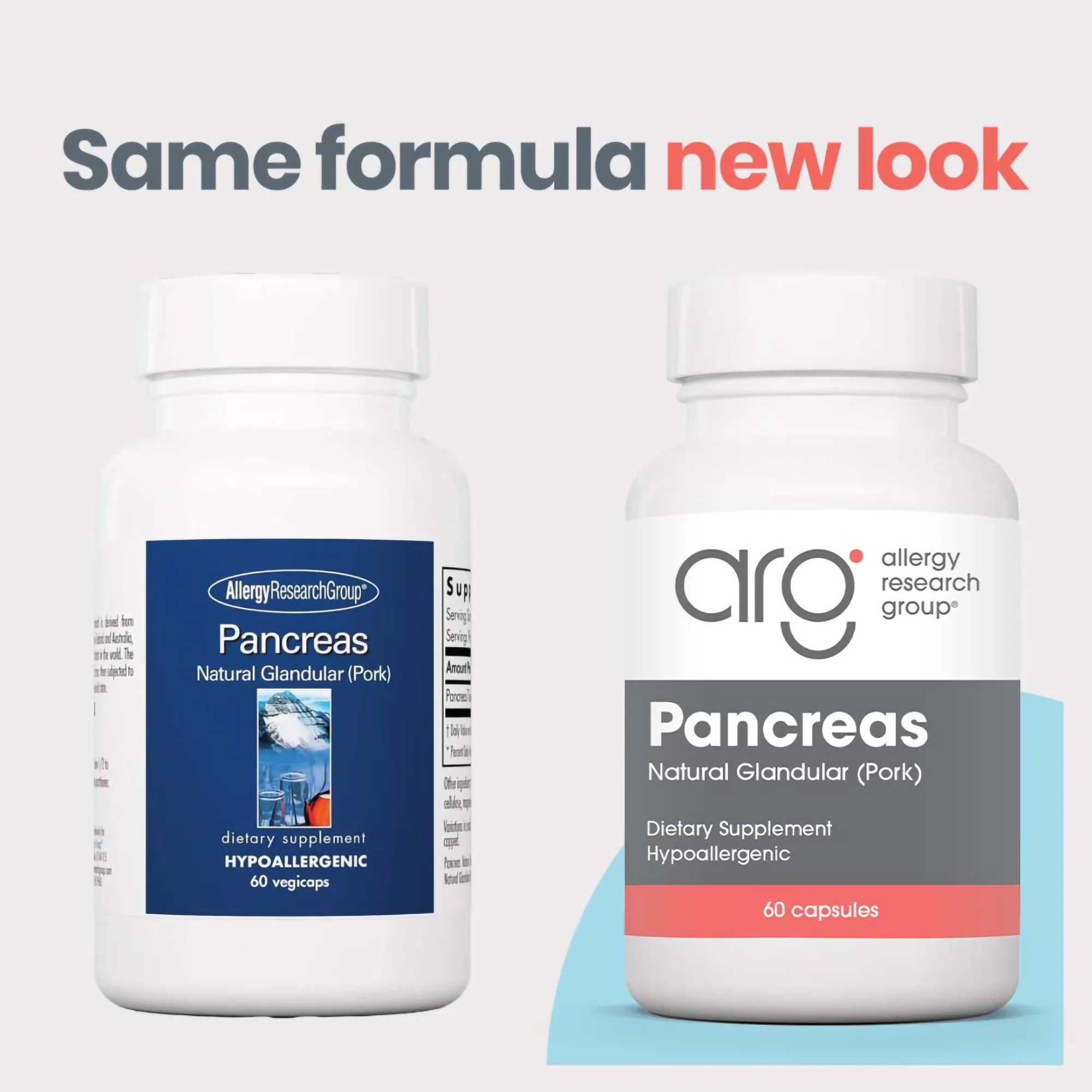 Allergy Research Group Pancreas Pork New Look