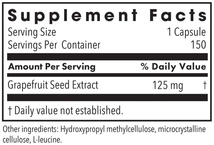 Allergy Research Group ParaMicrocidin 125 Ingredients