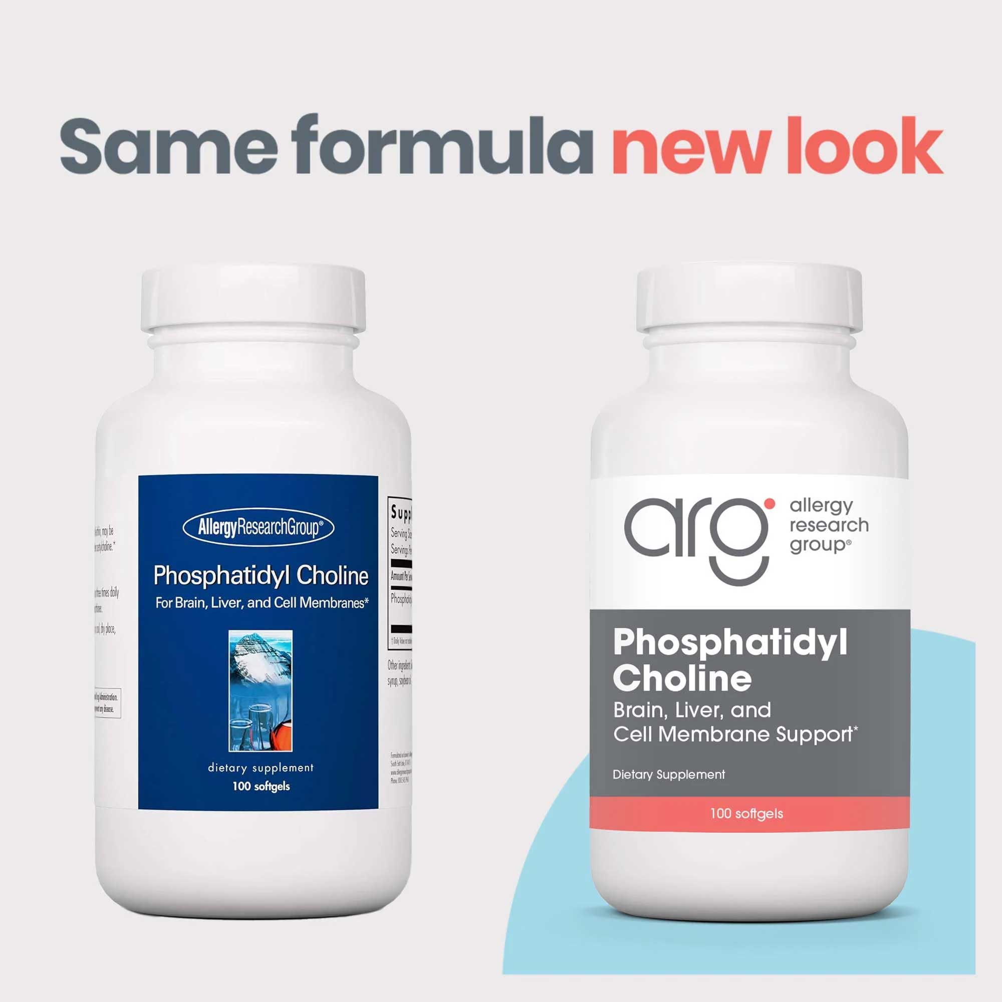 Allergy Research Group Phosphatidyl Choline New Look