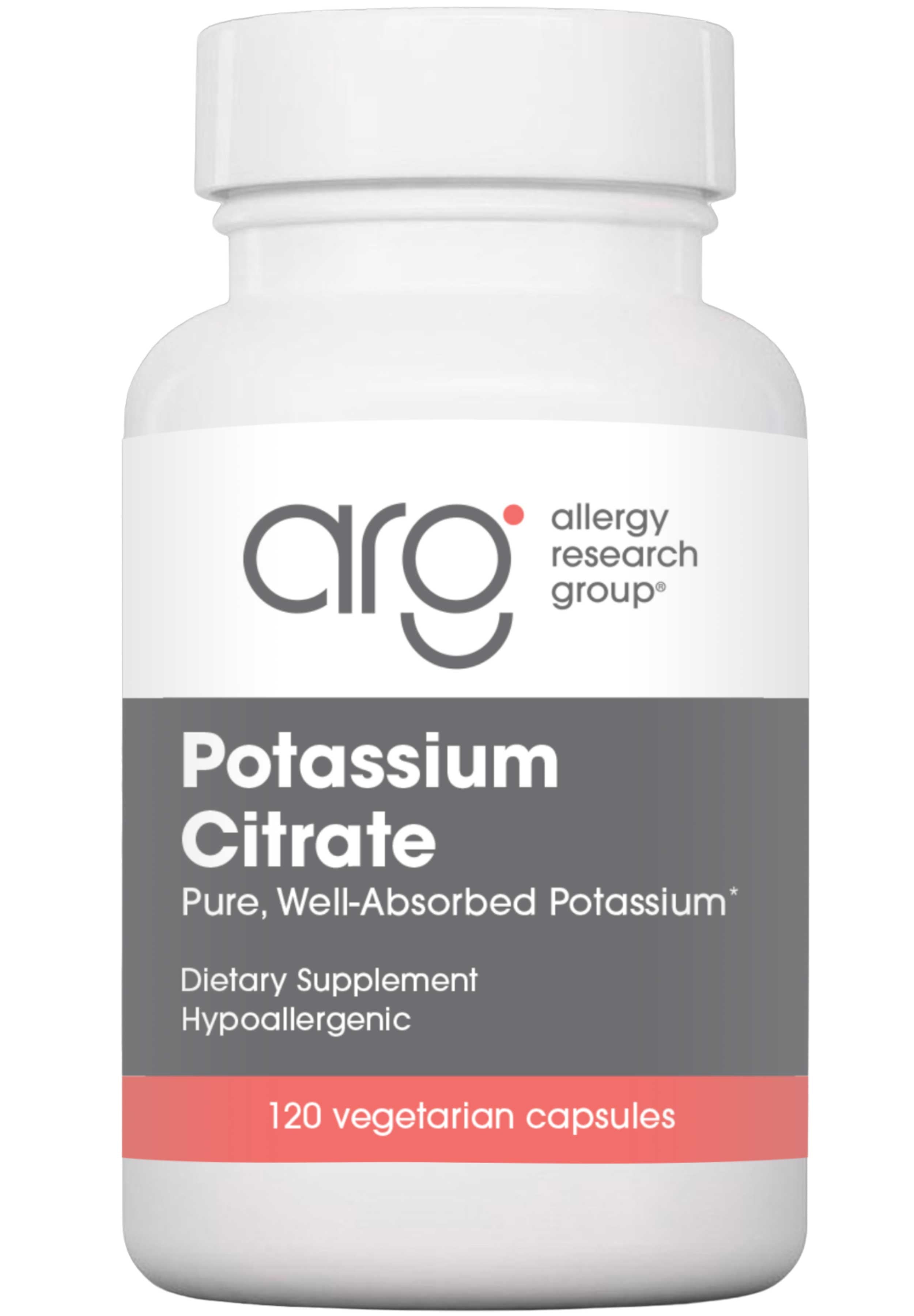 Allergy Research Group Potassium Citrate
