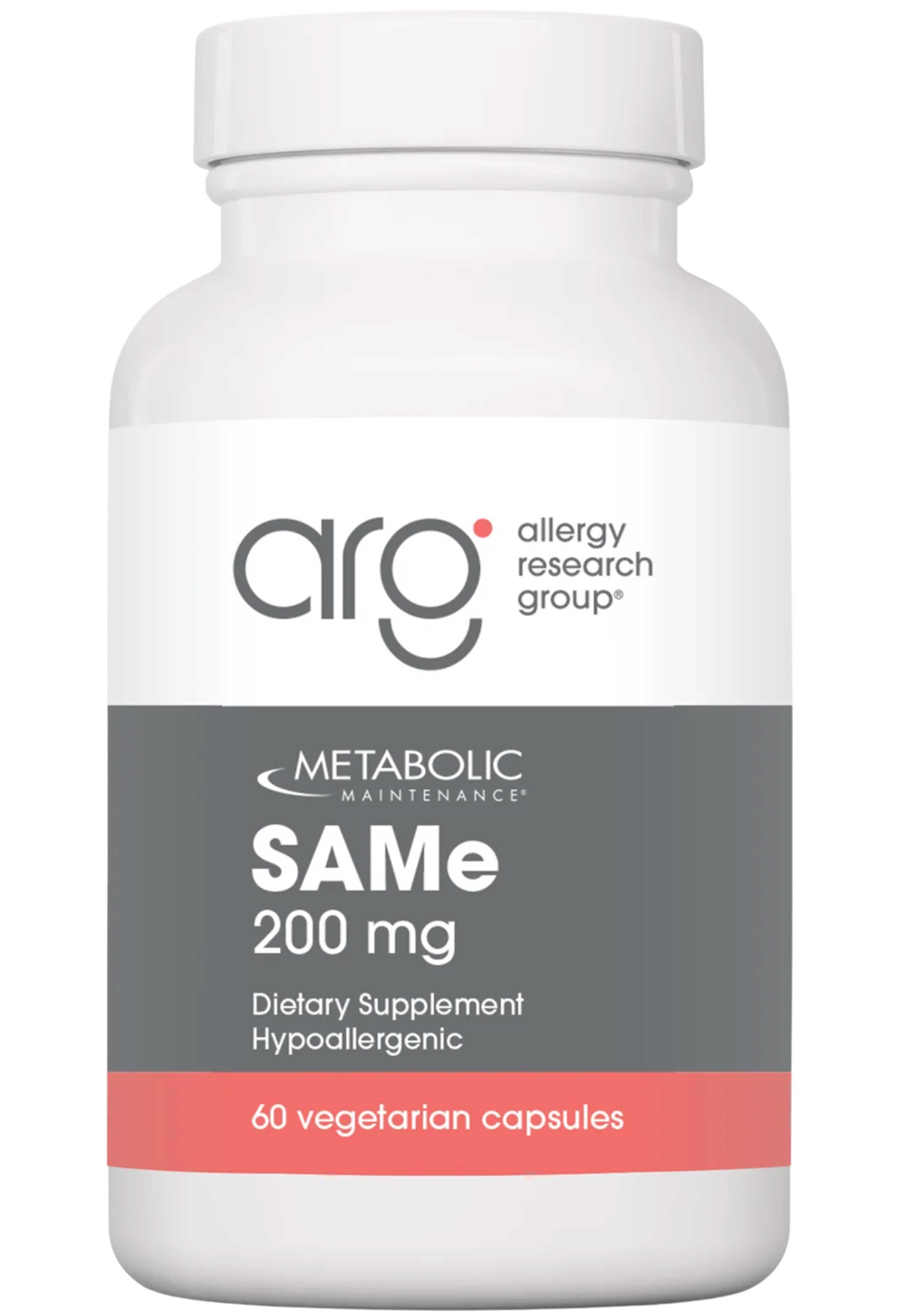 Allergy Research Group SAMe 200 mg (Formerly Metabolic Maintenance)