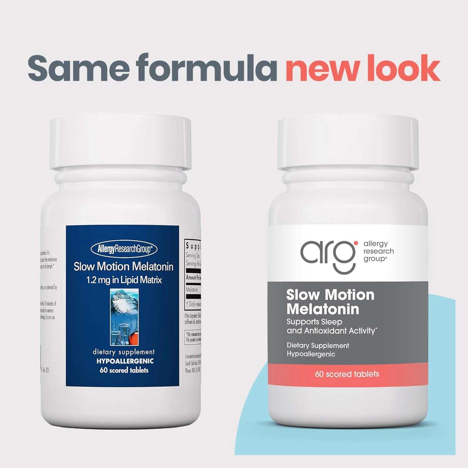 Allergy Research Group Slow Motion Melatonin New Look
