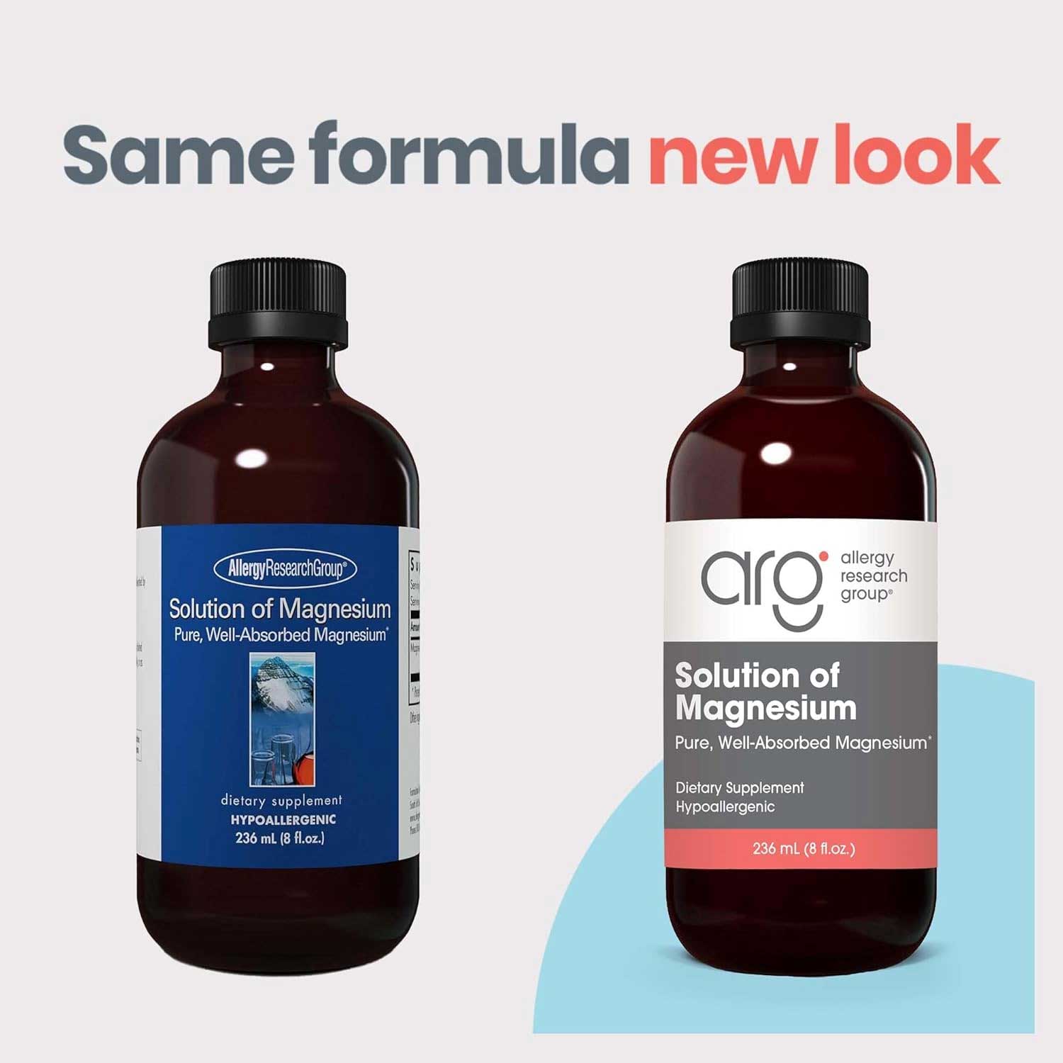 Allergy Research Group Solution of Magnesium New Look