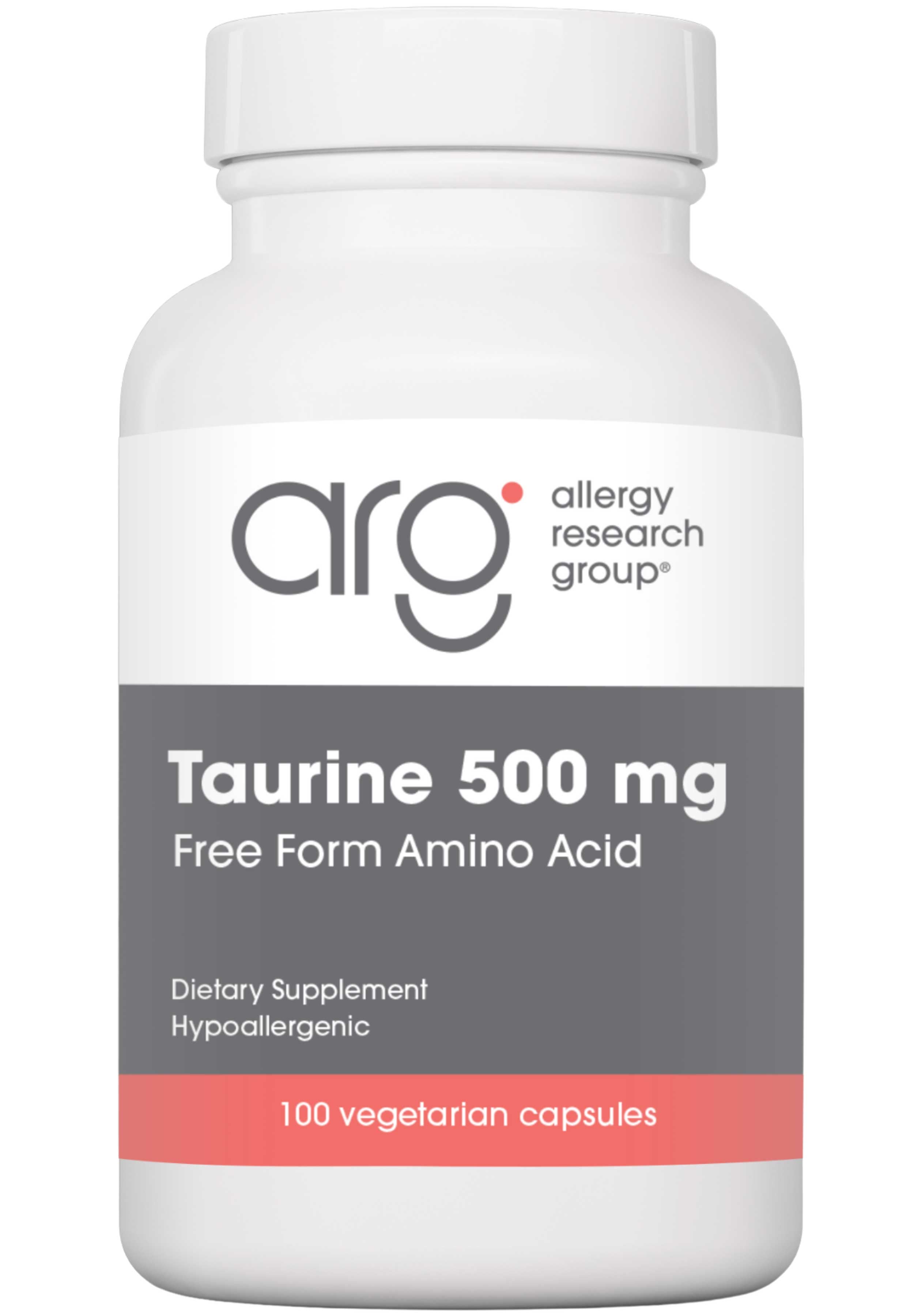 Allergy Research Group Taurine 500 mg