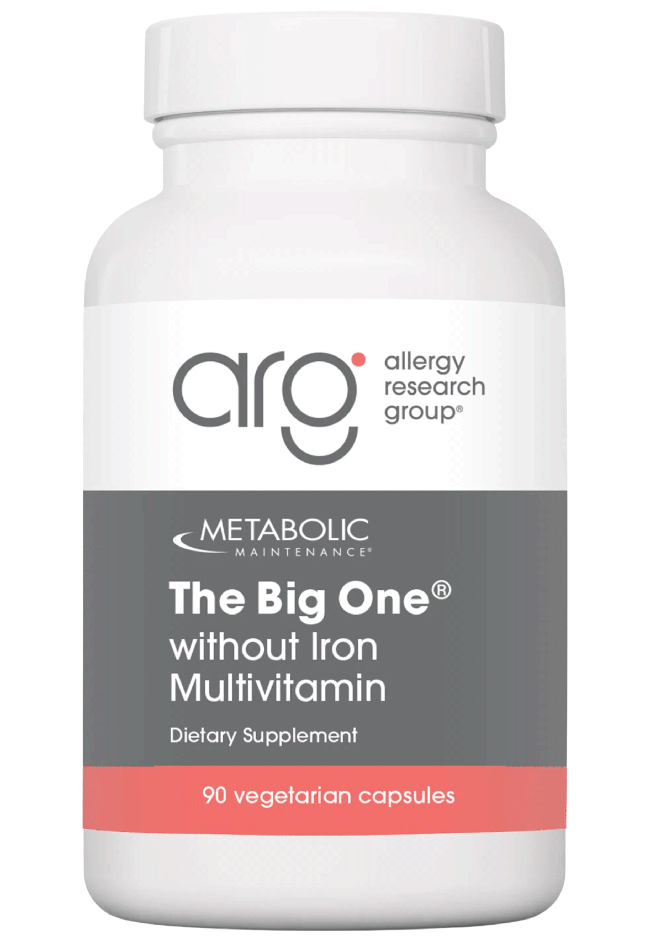 Allergy Research Group The Big One without Iron (Formerly Metabolic Maintenance)