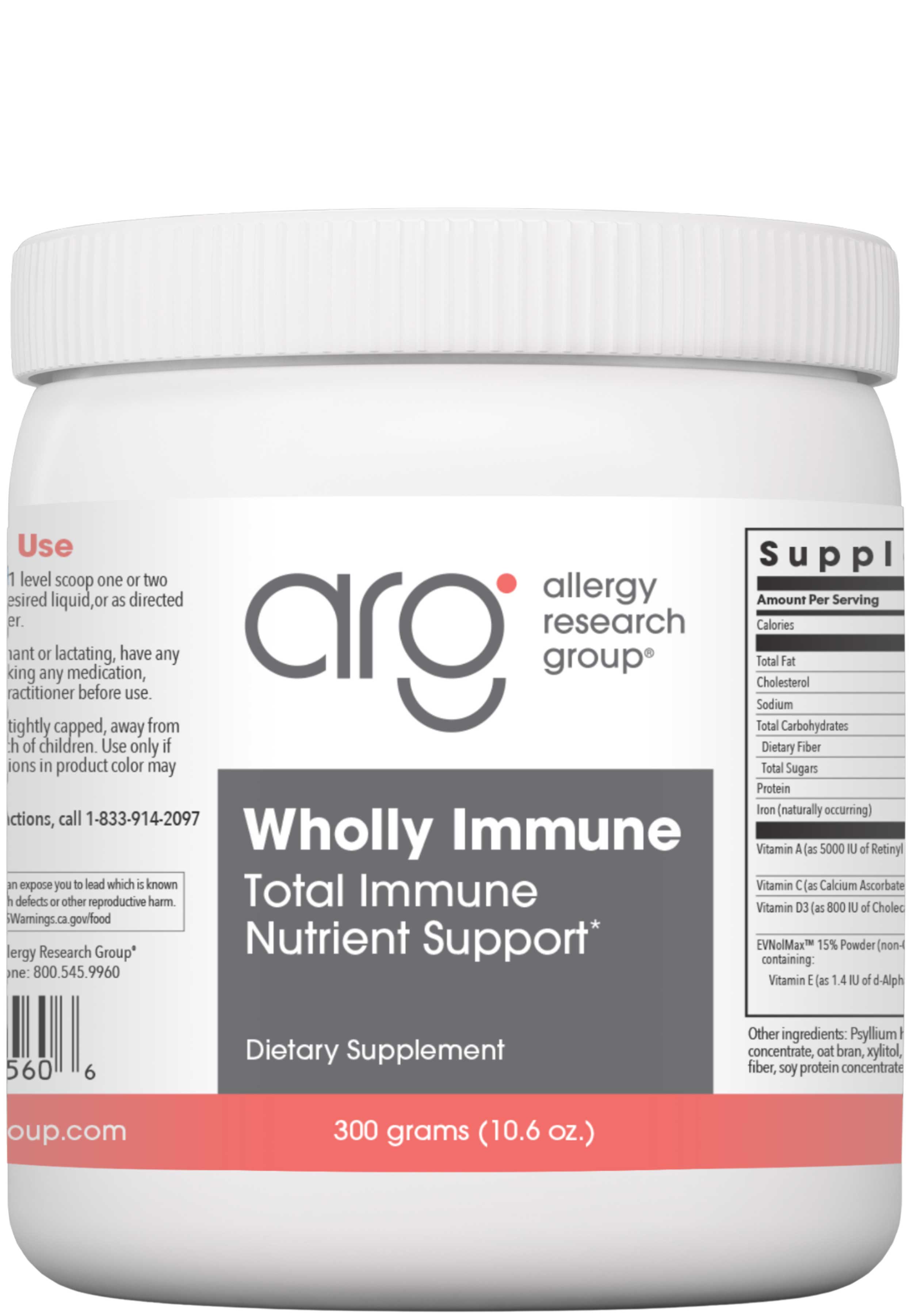 Allergy Research Group Wholly Immune