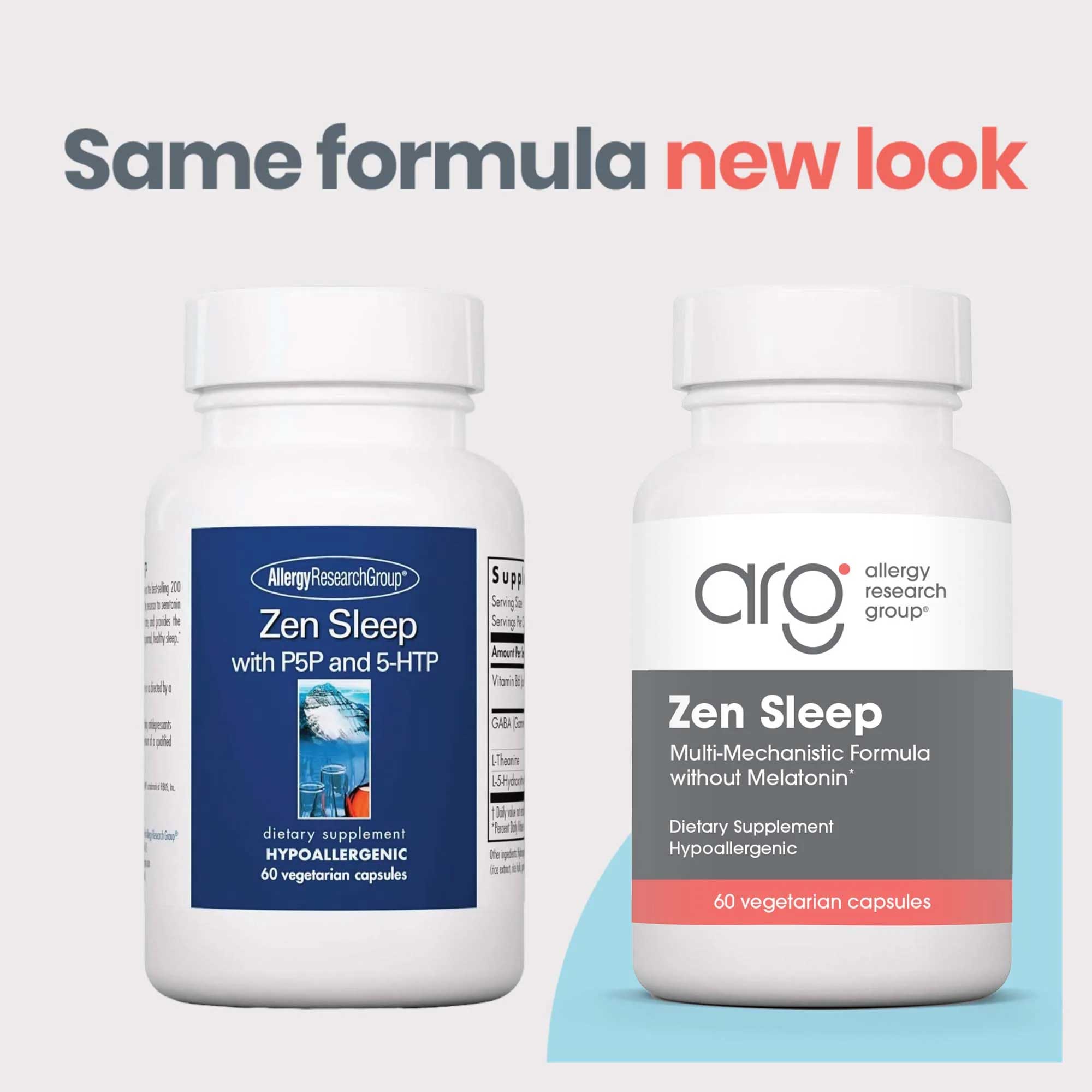 Allergy Research Group Zen Sleep New Look