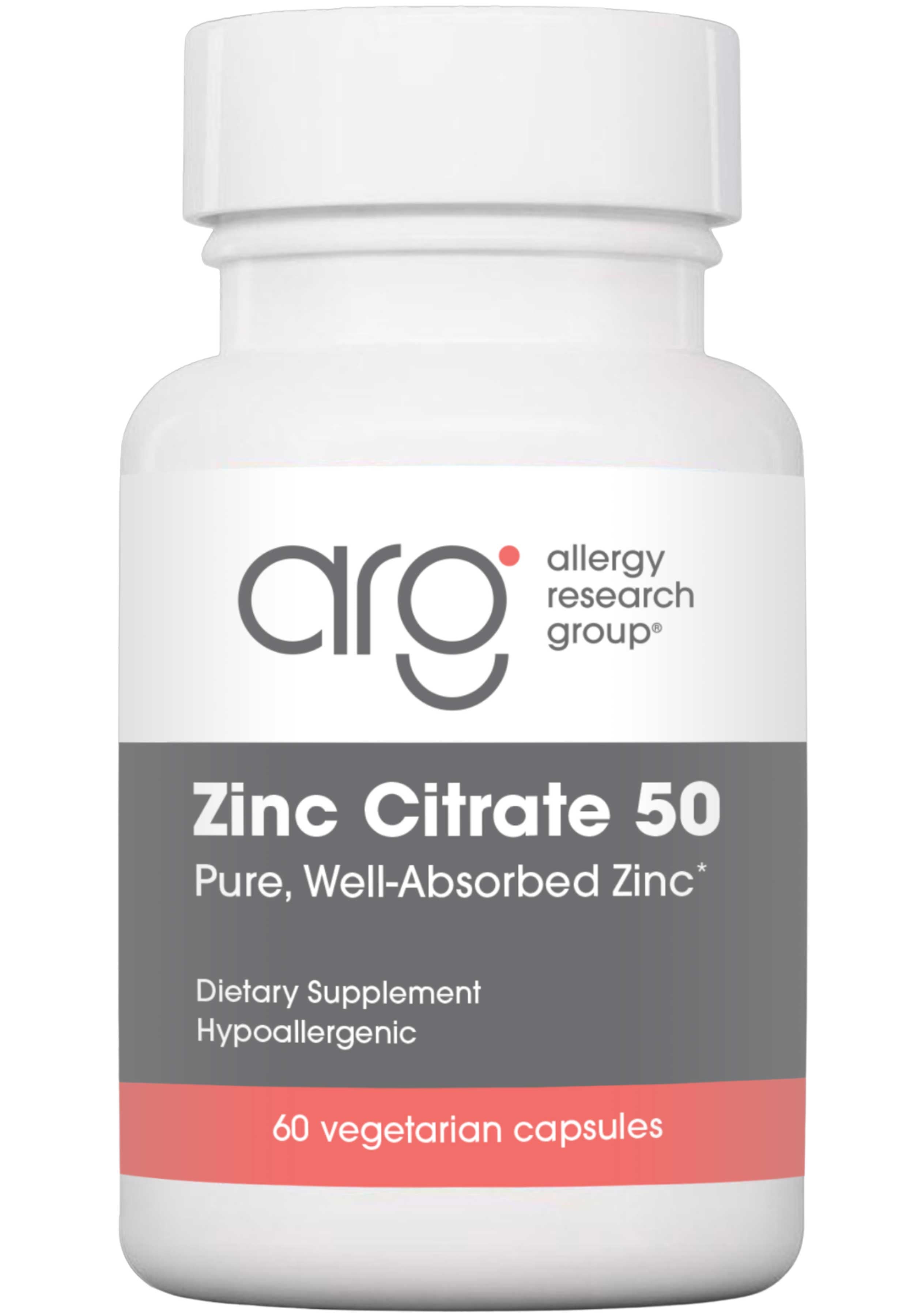 Allergy Research Group Zinc Citrate 50