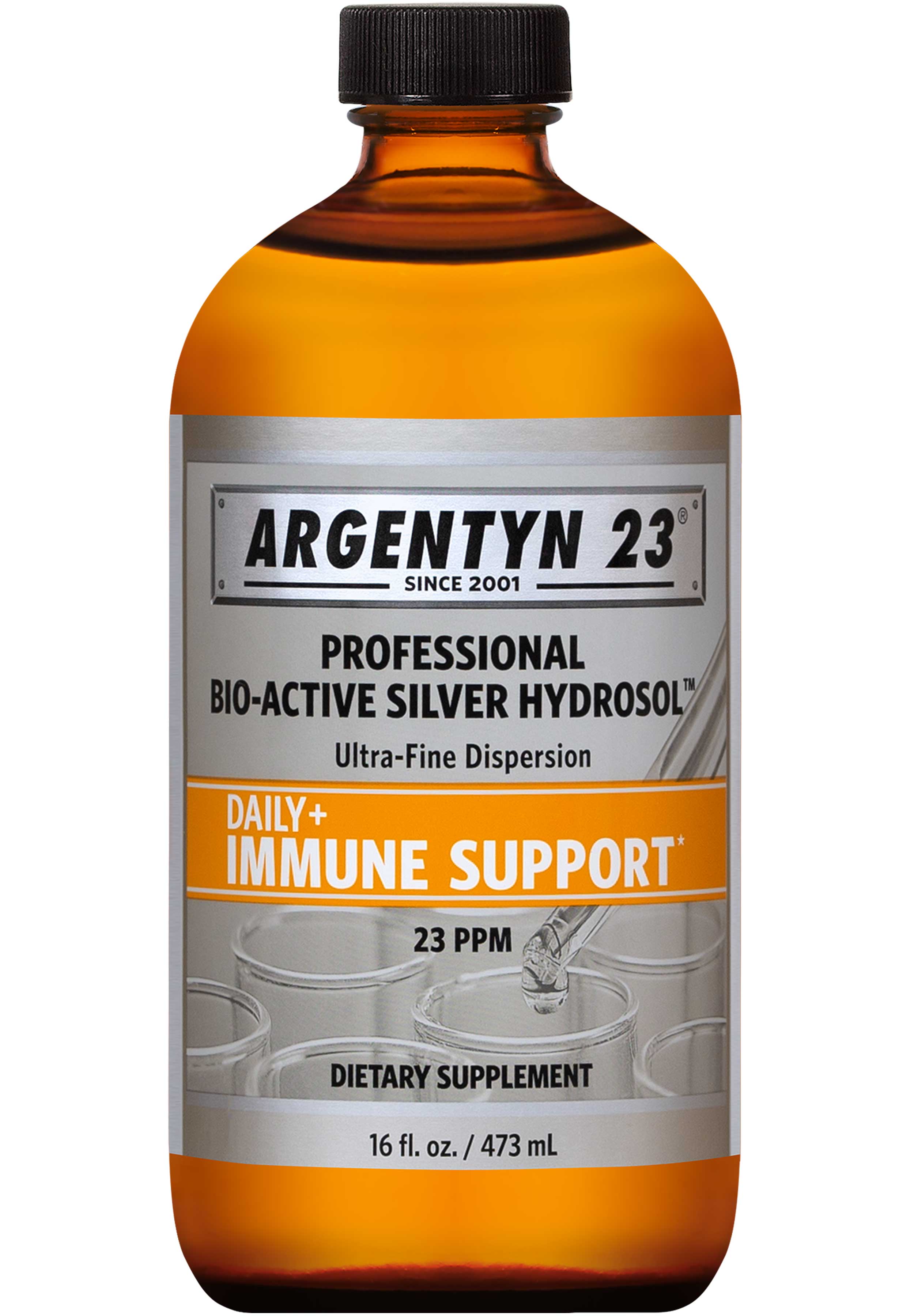 Argentyn 23 Professional Bio-Active Silver Hydrosol Daily+ Immune Support Liquid