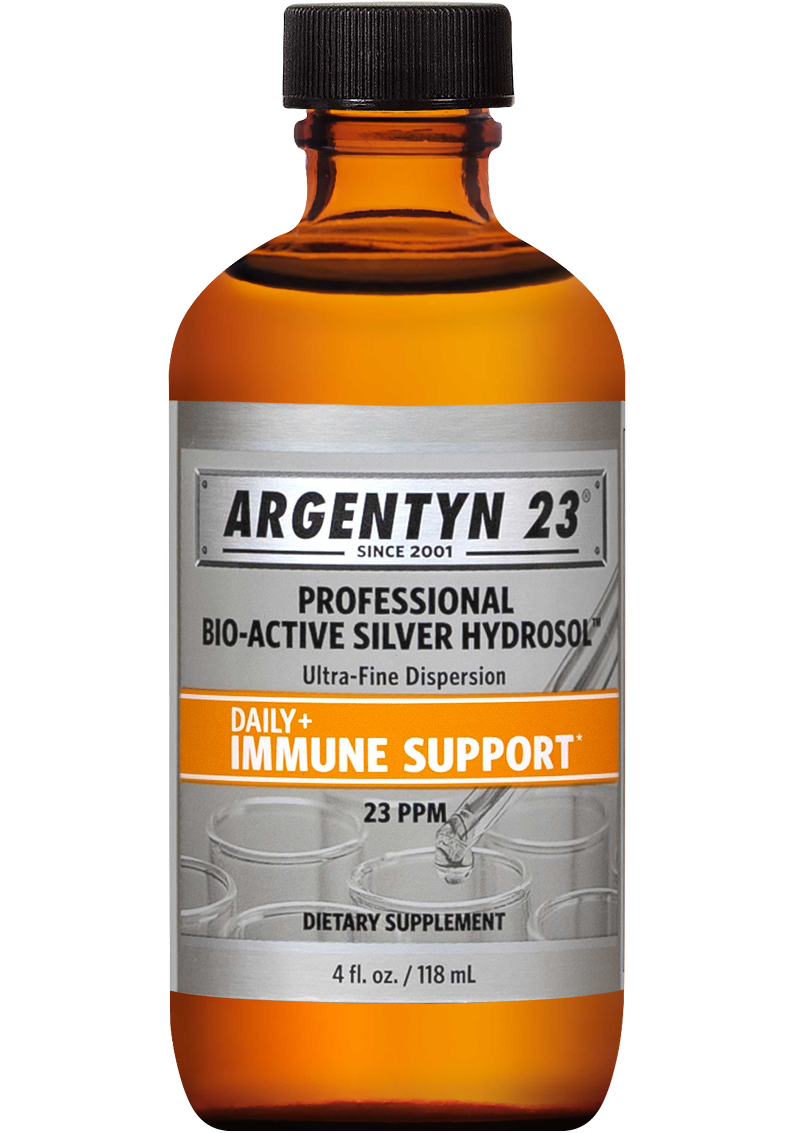 Argentyn 23 Professional Bio-Active Silver Hydrosol Daily+ Immune Support Liquid