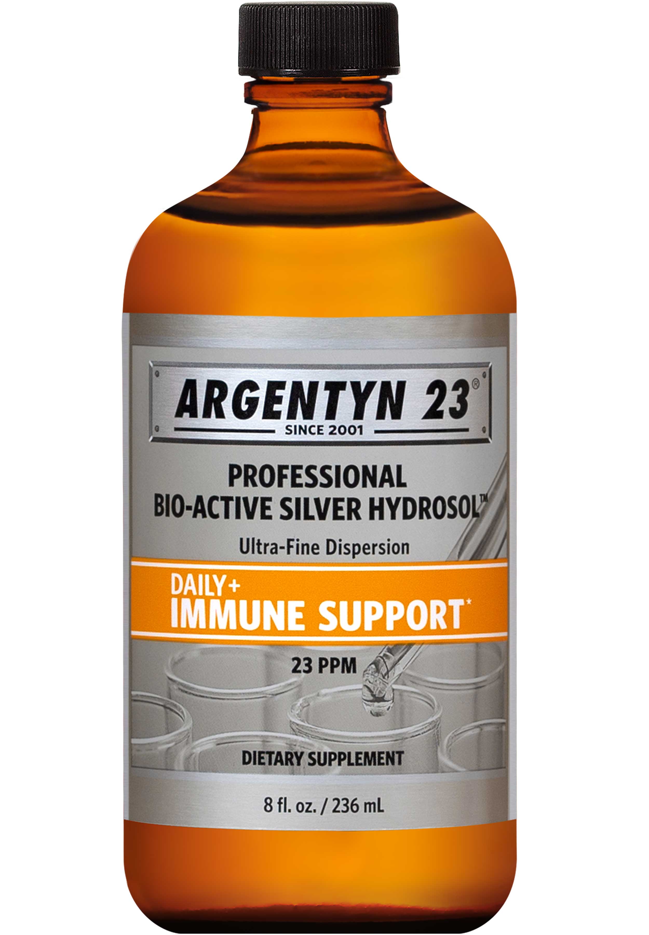 Argentyn 23 Professional Bio-Active Silver Hydrosol Daily+ Immune Support Liquid