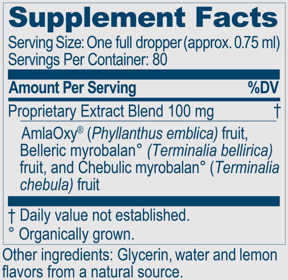 Ayush Herbs Adult Trifal Drops Ingredients