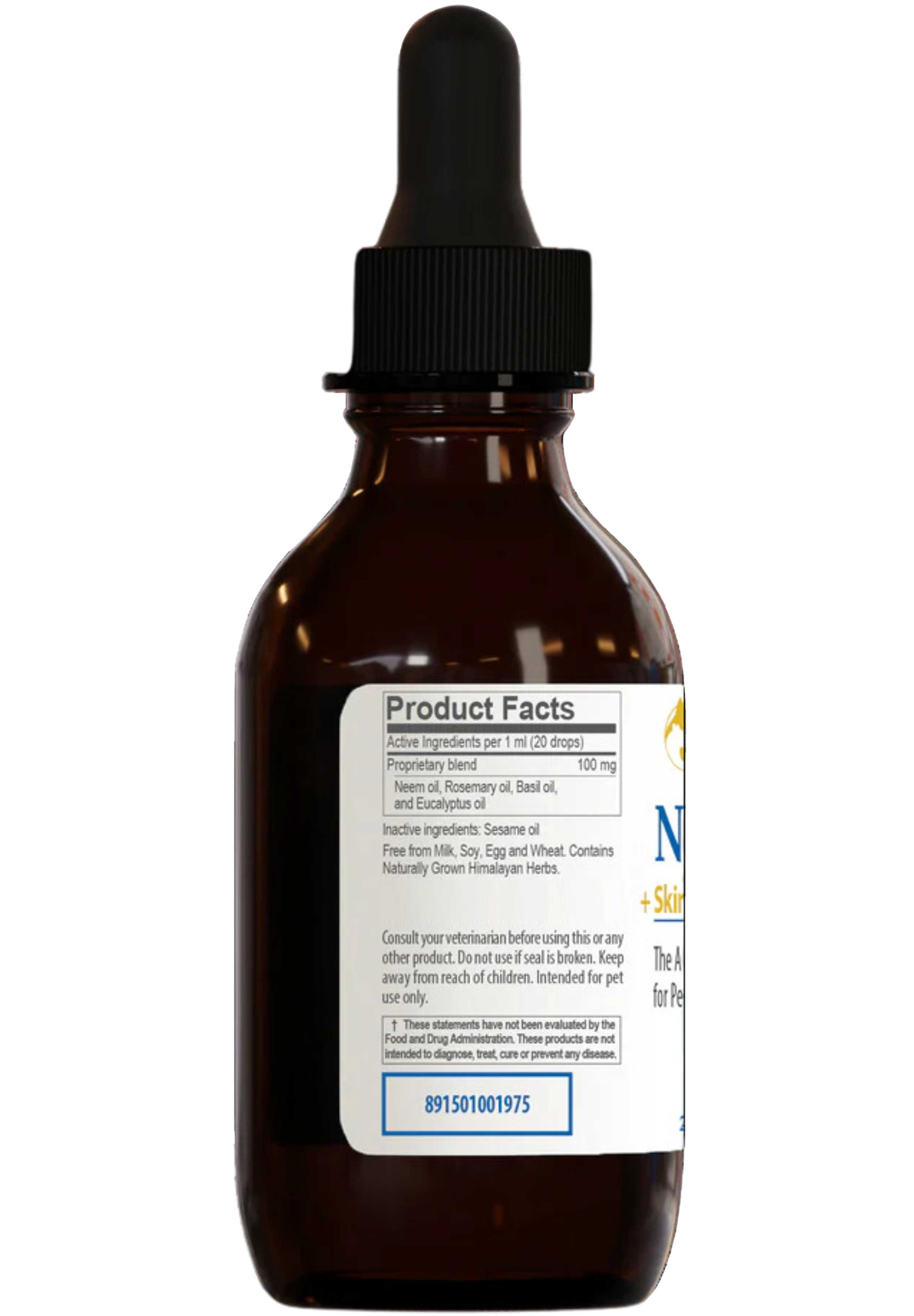 Ayush Herbs Ayush Pet Neem Ear + Skin Topical Drops Ingredients