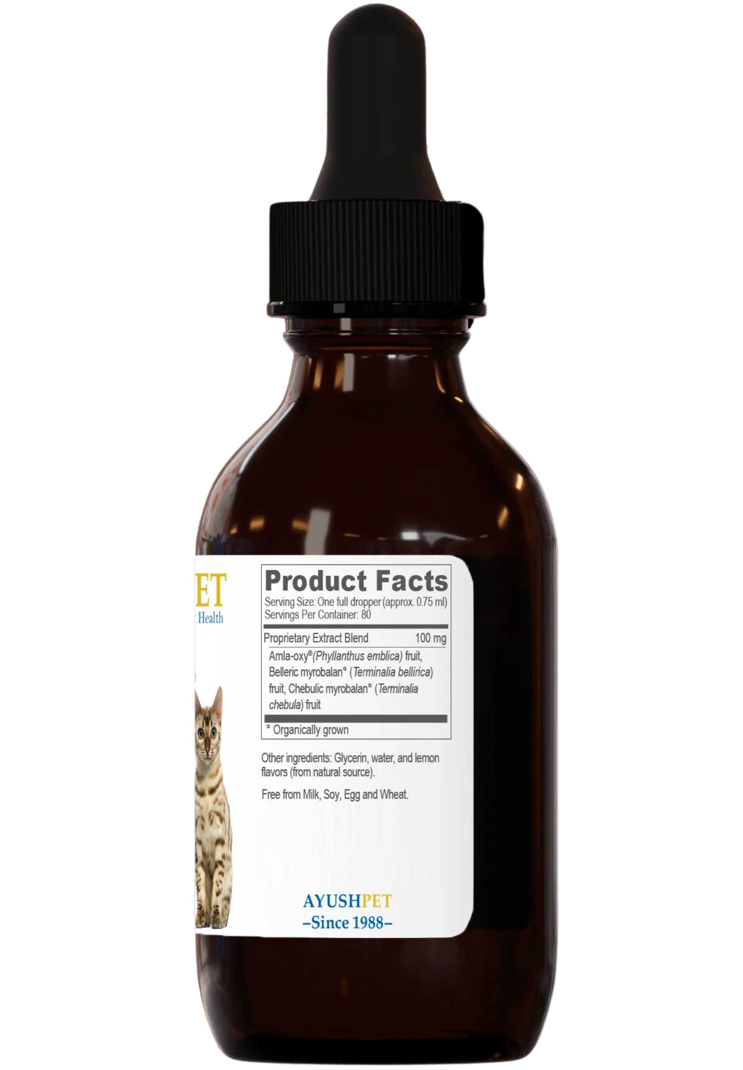 Ayush Herbs Ayush Pet Trifal Digestive Support Drops Ingredients