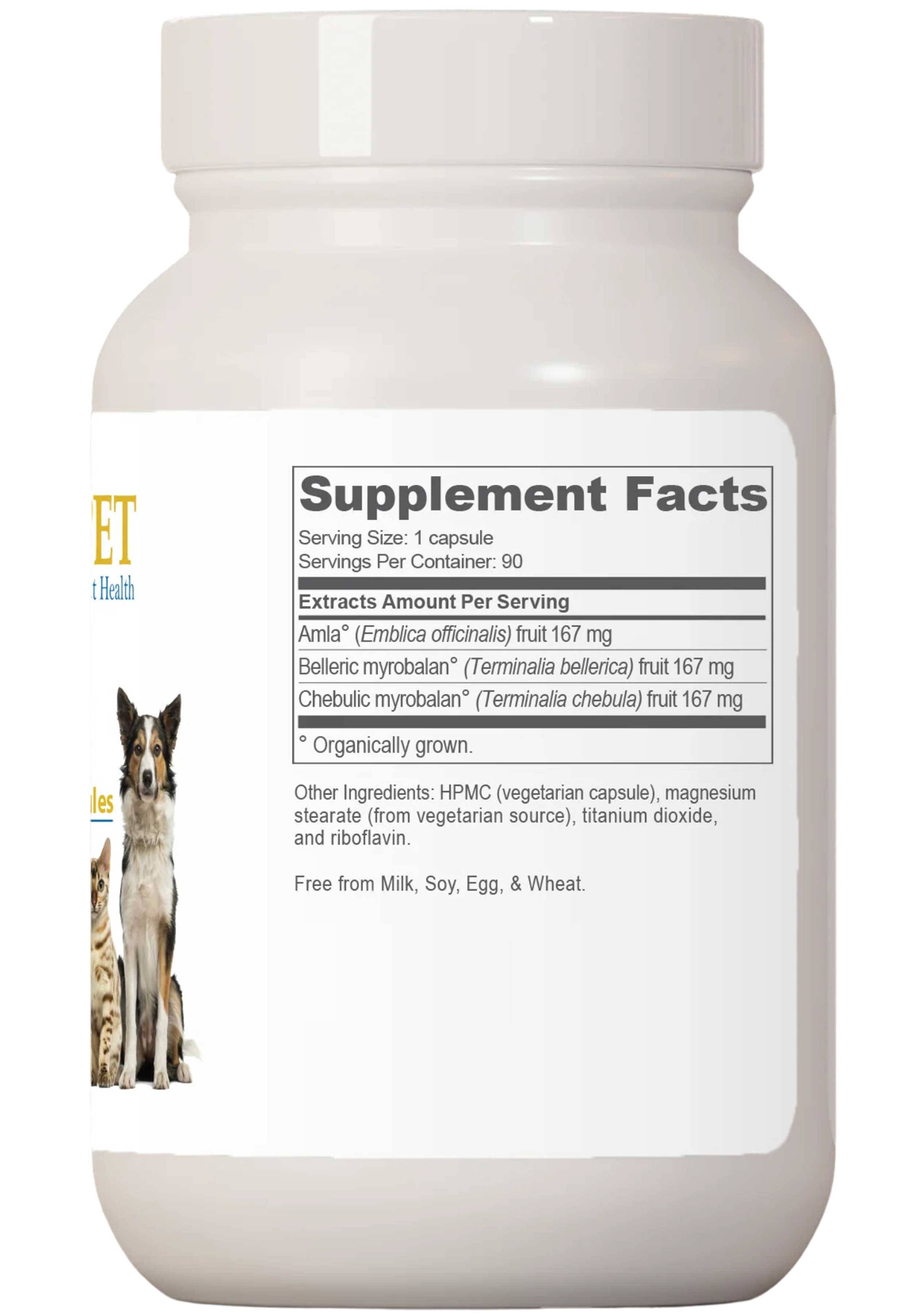 Ayush Herbs Ayush Pet Trifal Ingredients