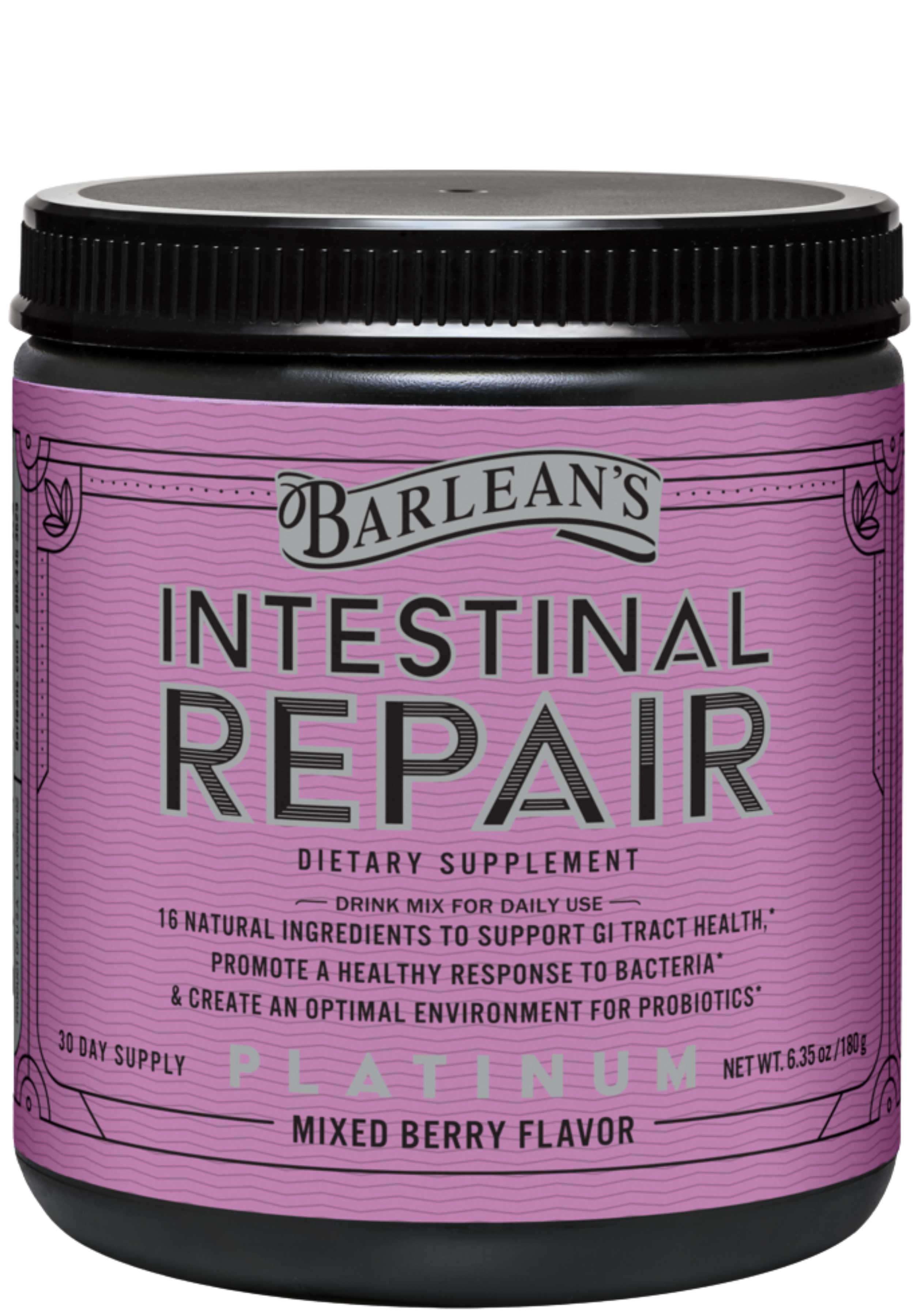 Barlean's Organic Oils Intestinal Repair Mixed Berry