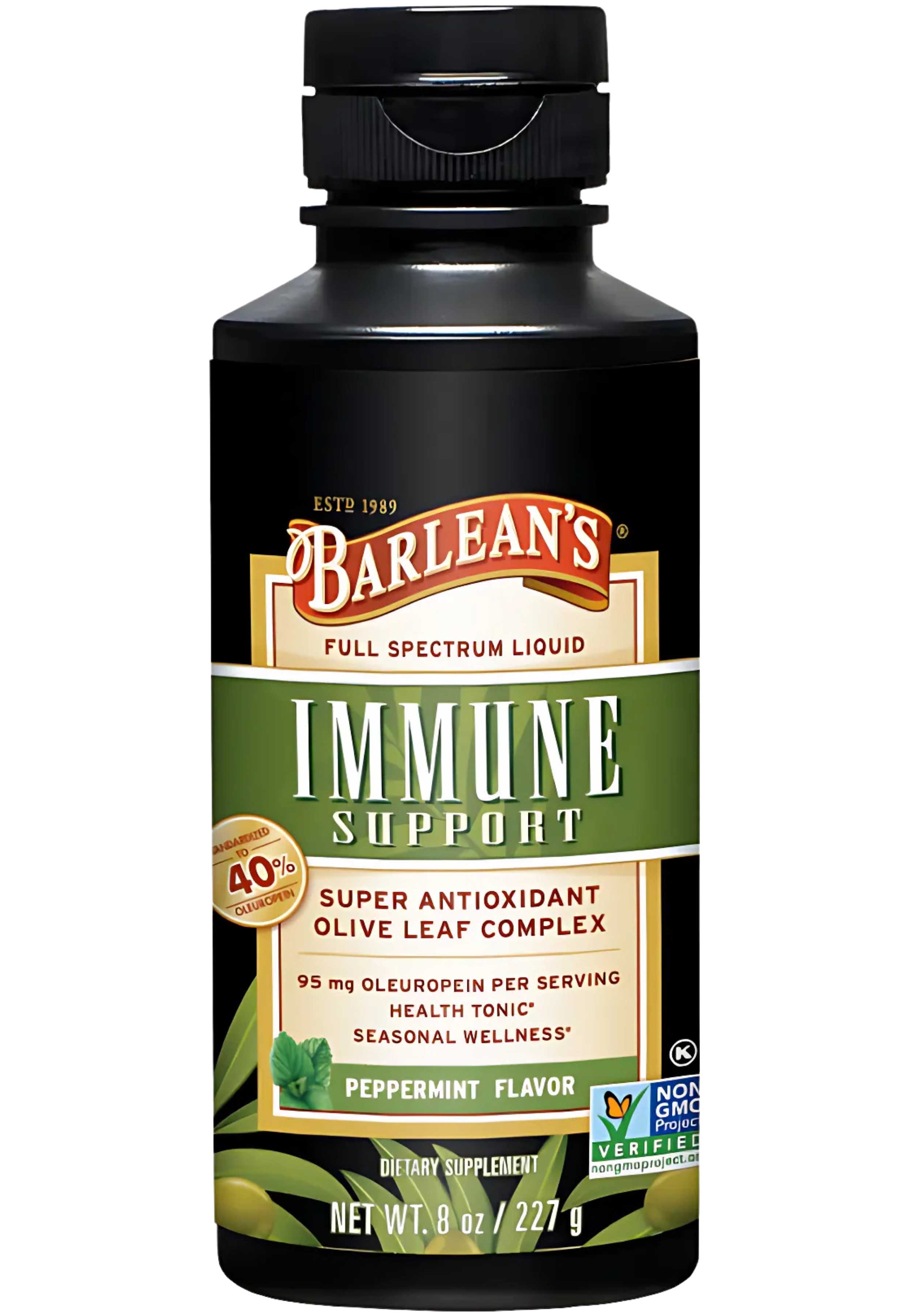 Barlean's Organic Oils Olive Leaf Complex Peppermint