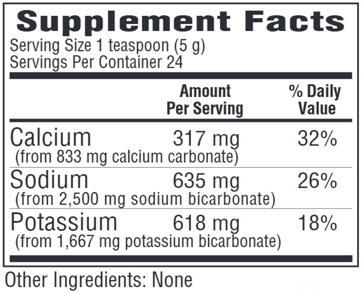 Bio-Tech Pharmacal Tri-Salts Powder Ingredients