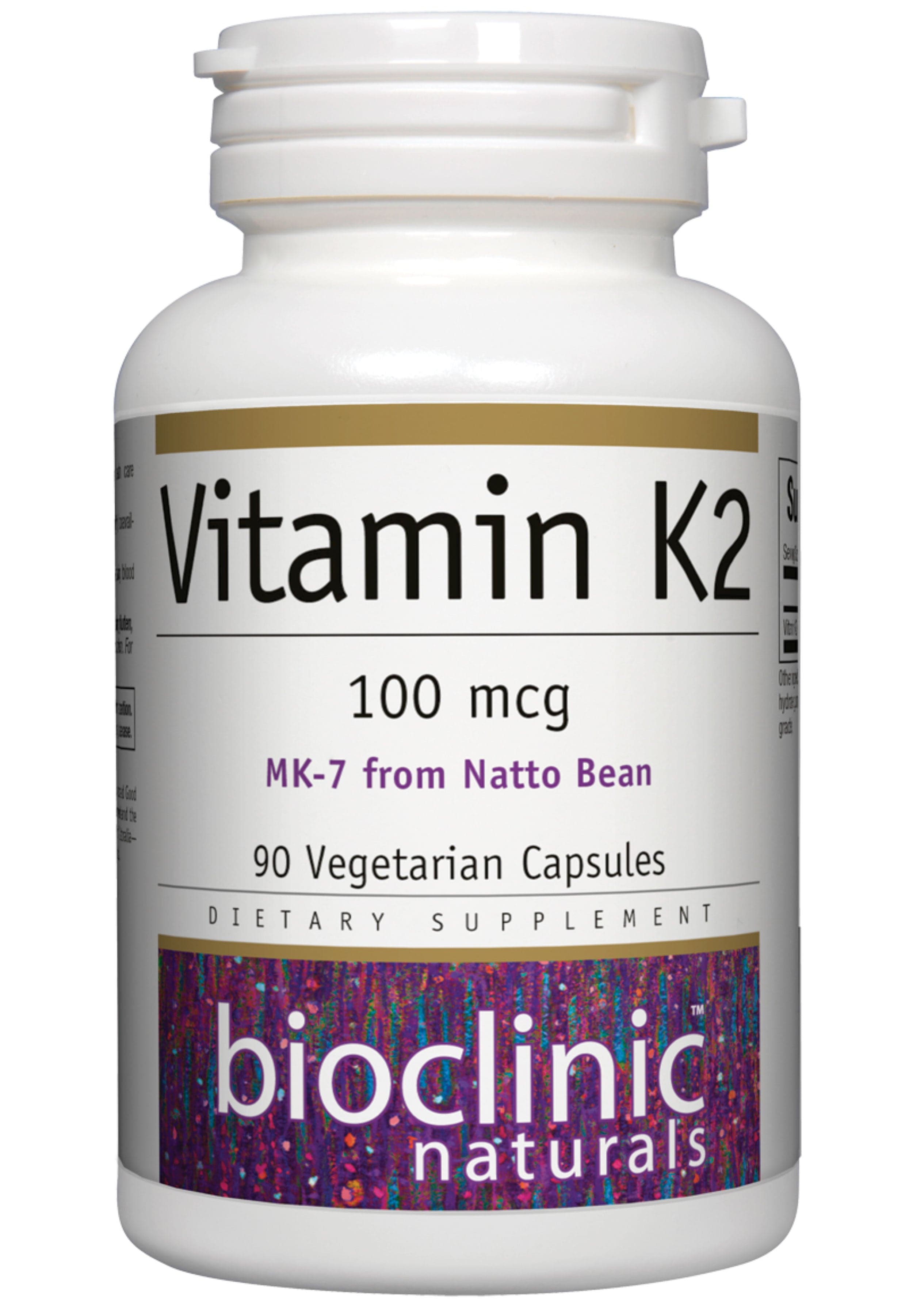 Bioclinic Naturals Vitamin K2 100mcg