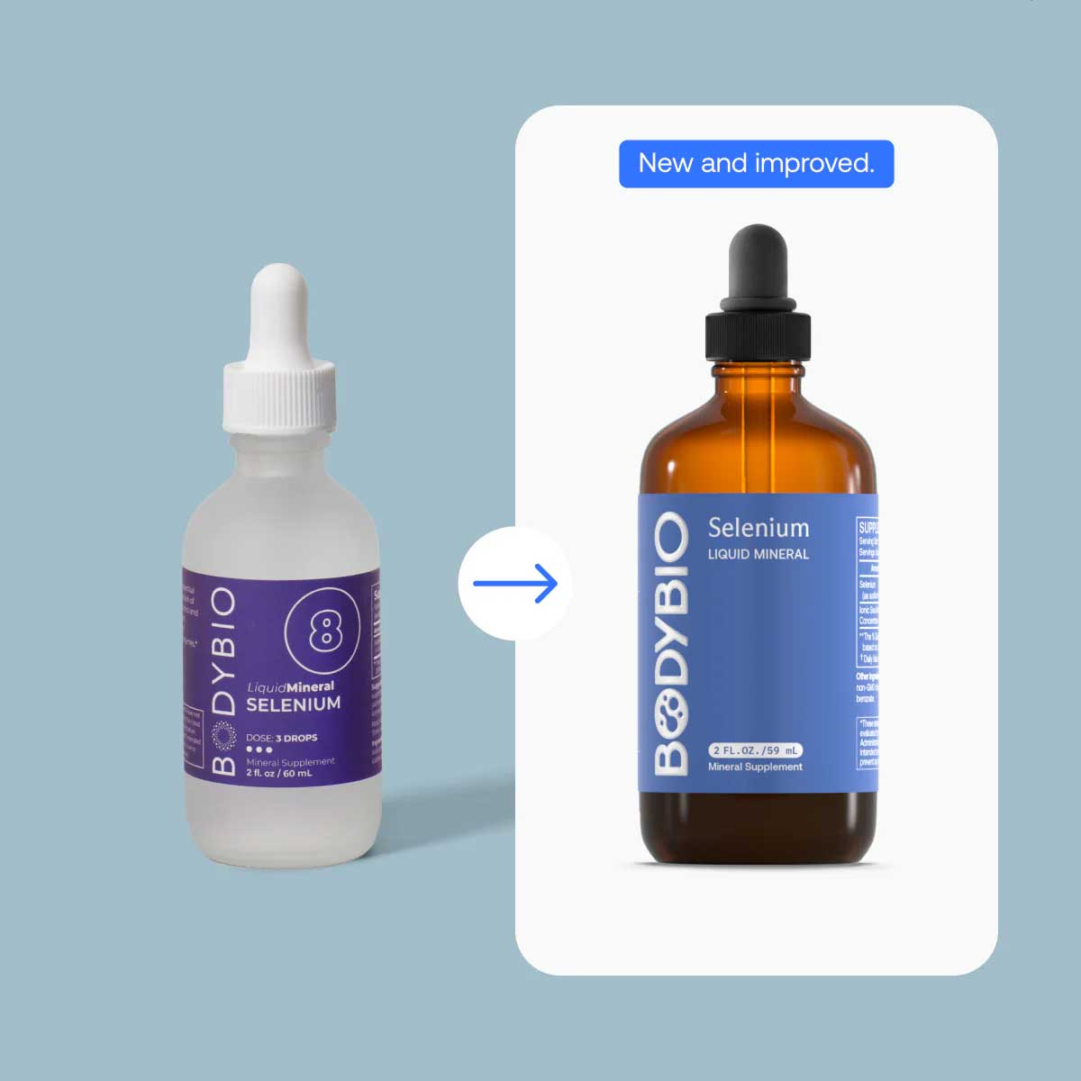 BodyBio Selenium Liquid Mineral New Look
