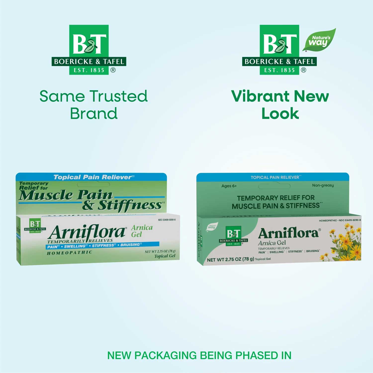 Boericke & Tafel Arniflora Arnica Gel New Look