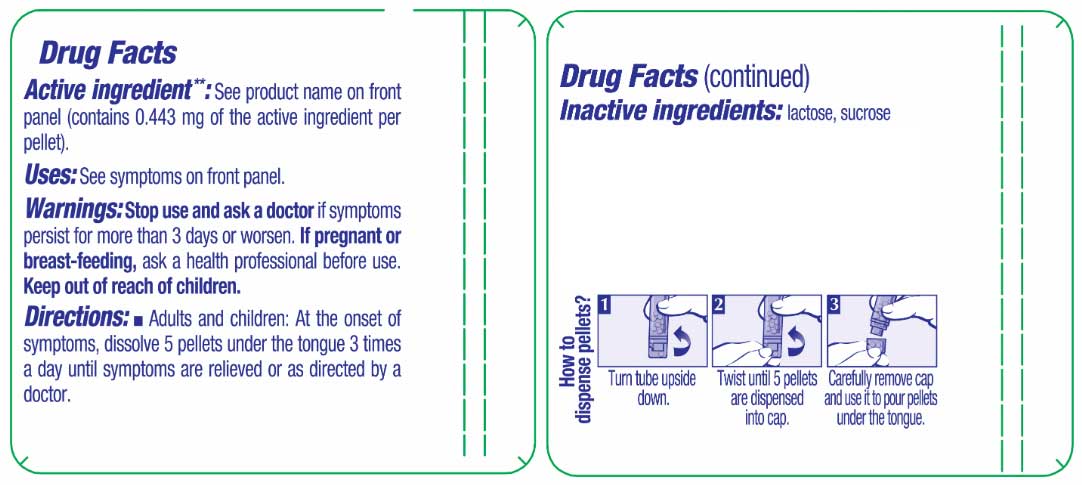 Boiron Homeopathics Antimonium crudum Ingredients